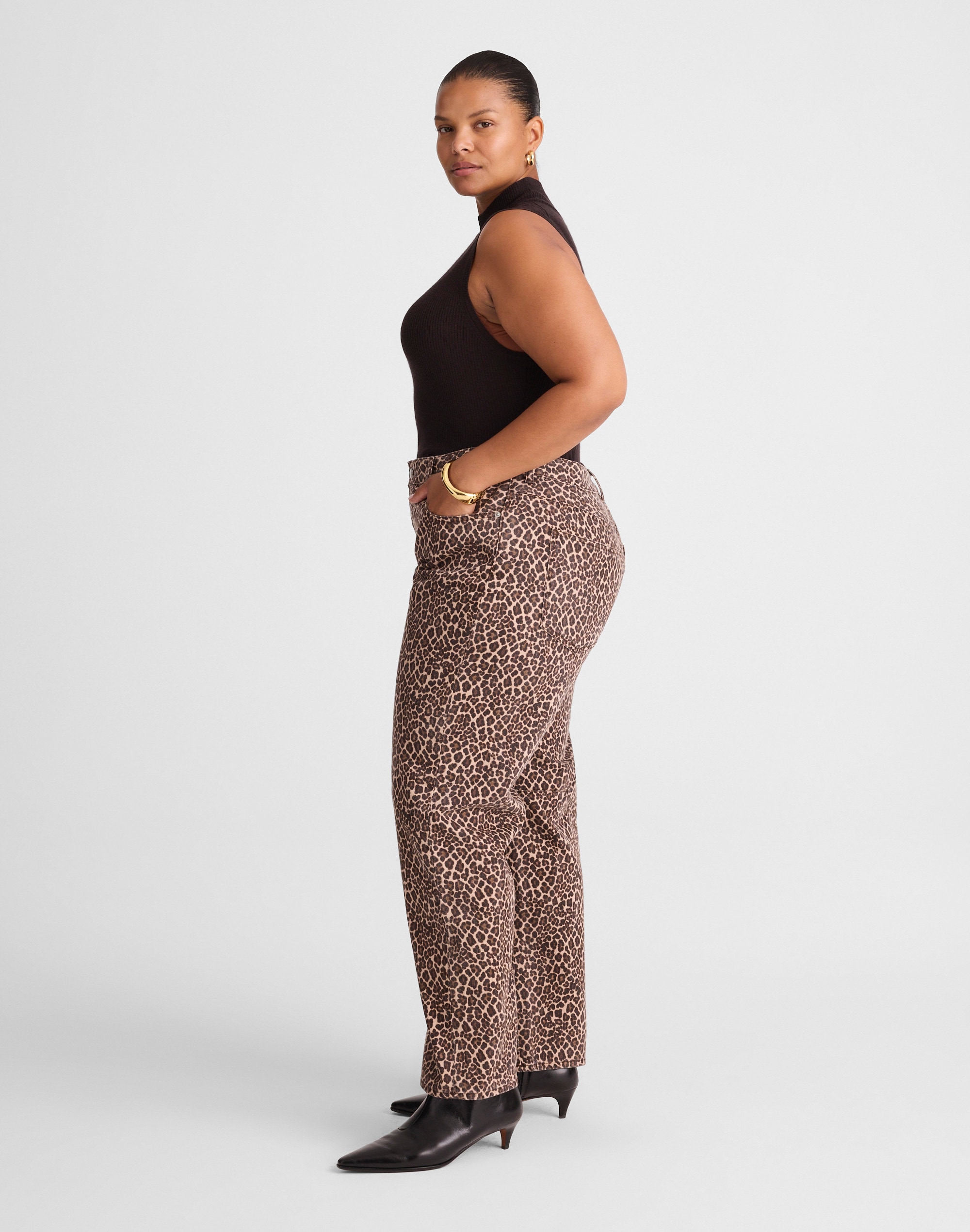 The Darted Barrel-Leg Jean