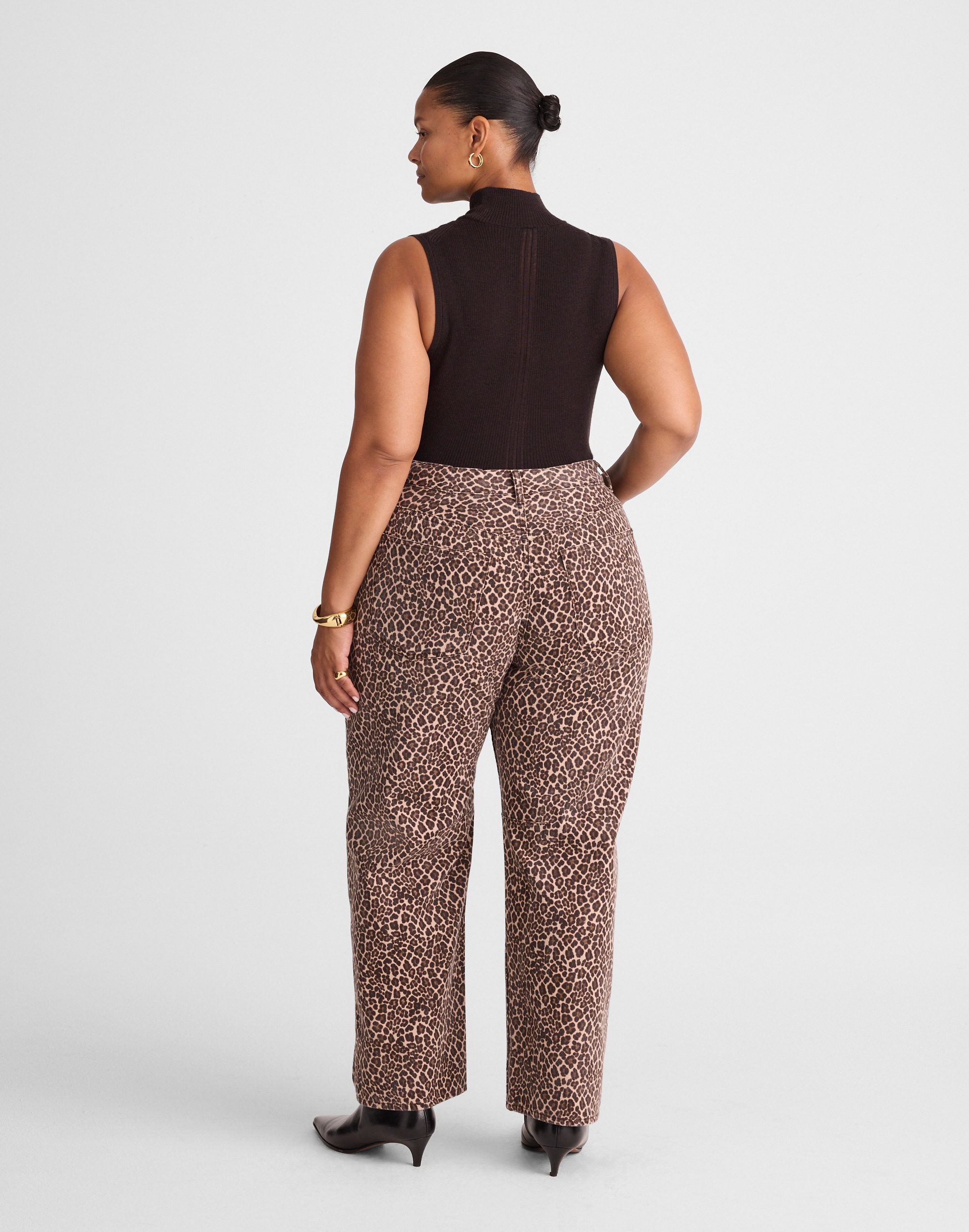 The Darted Barrel-Leg Jean