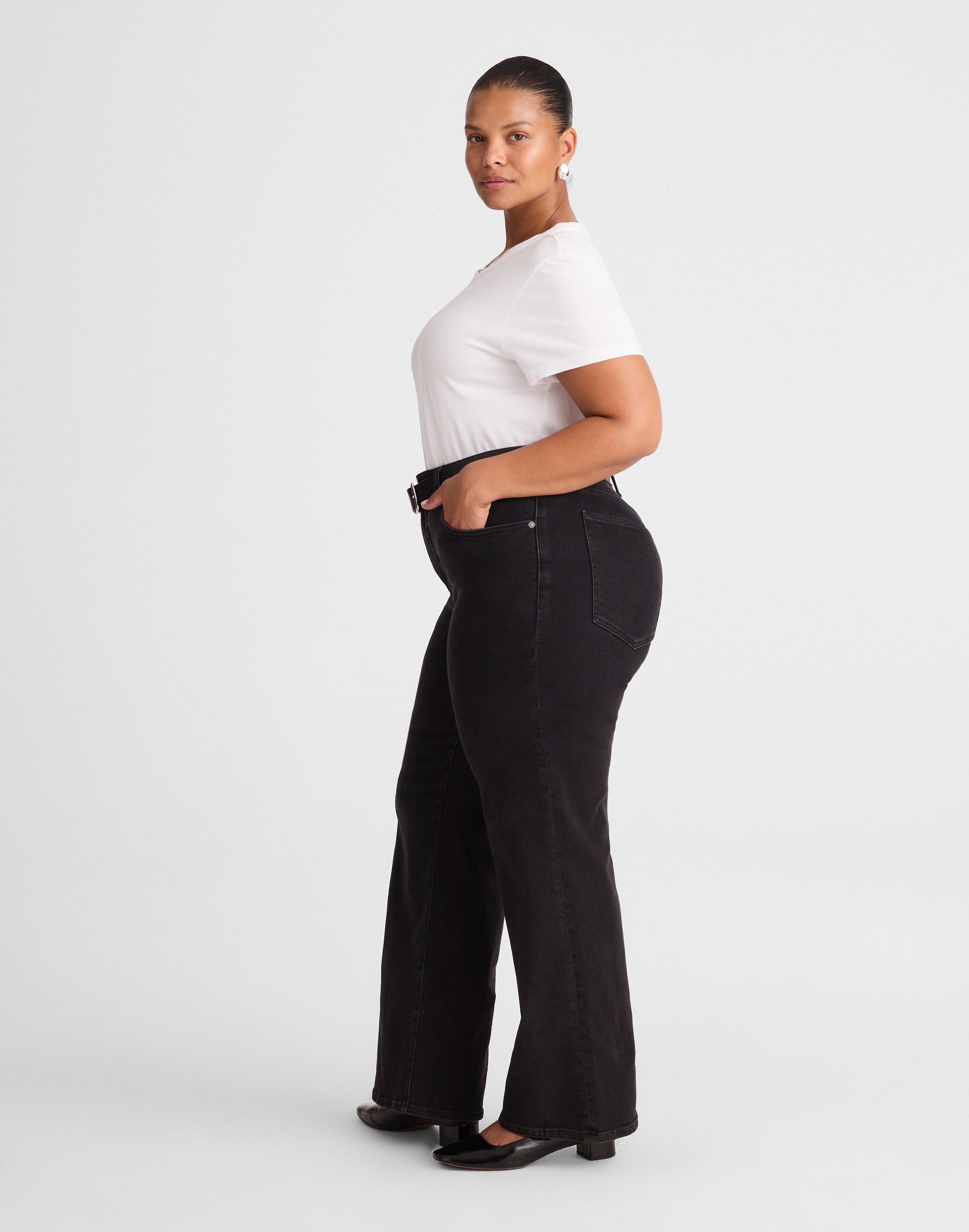 The Plus Wide-Leg Jean