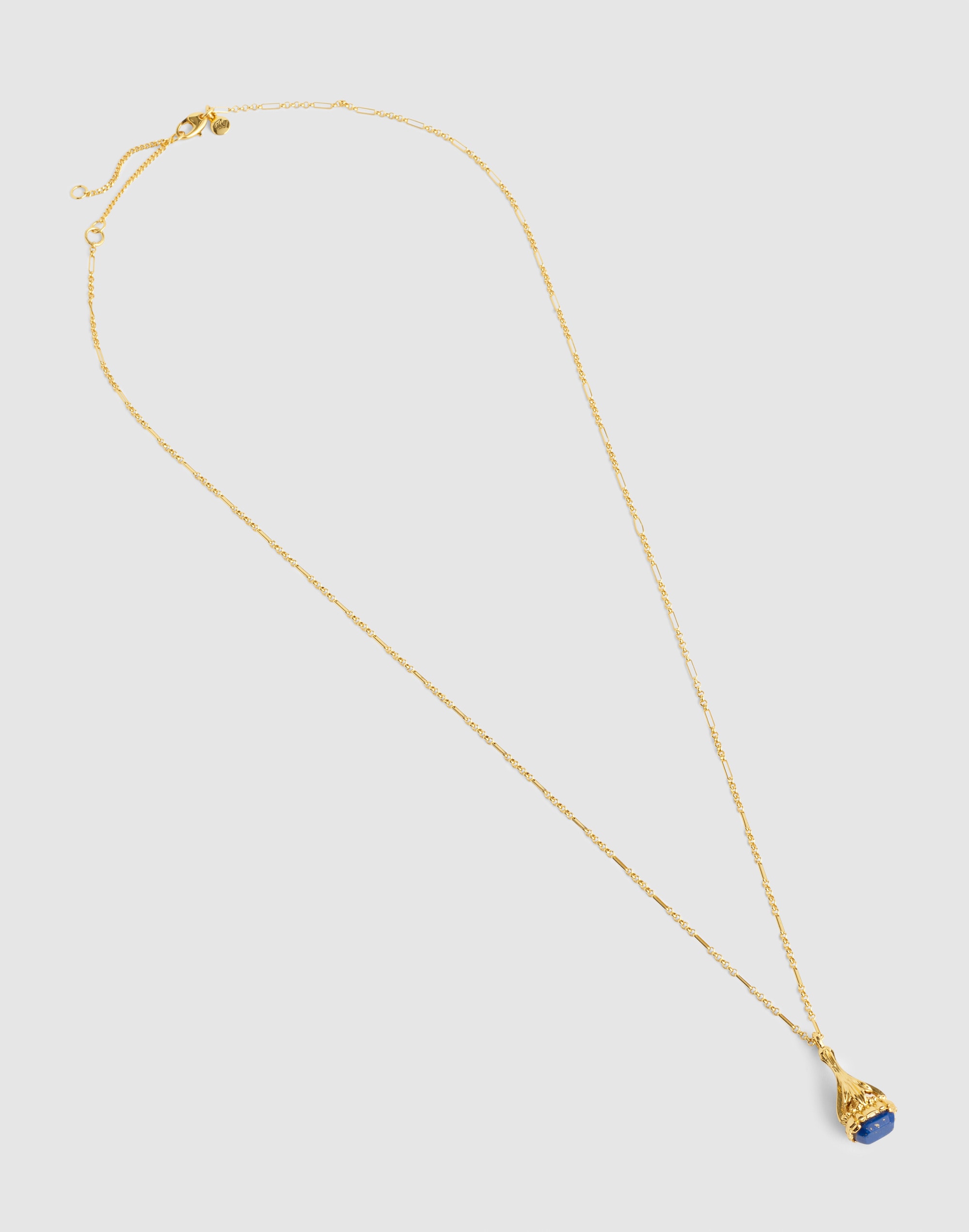 Semiprecious Victorian Pendant Necklace