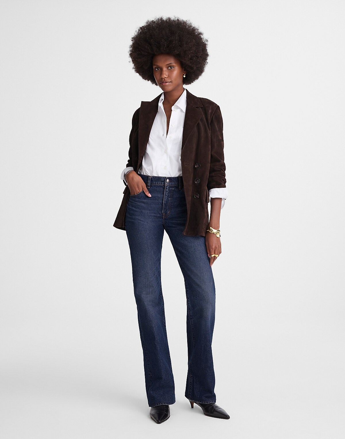 Relaxed Bootcut Jeans