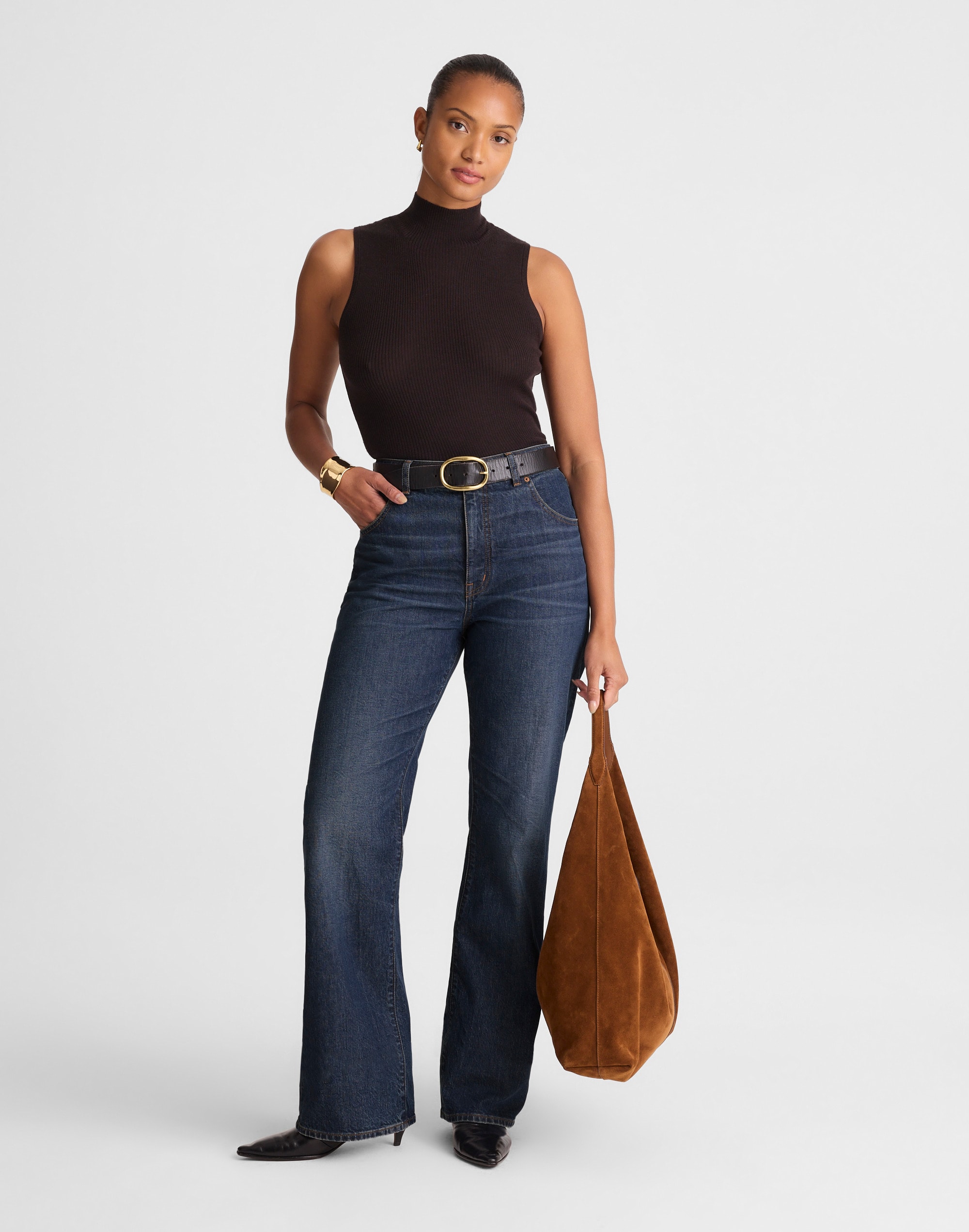 the curvy relaxed bootcut jean