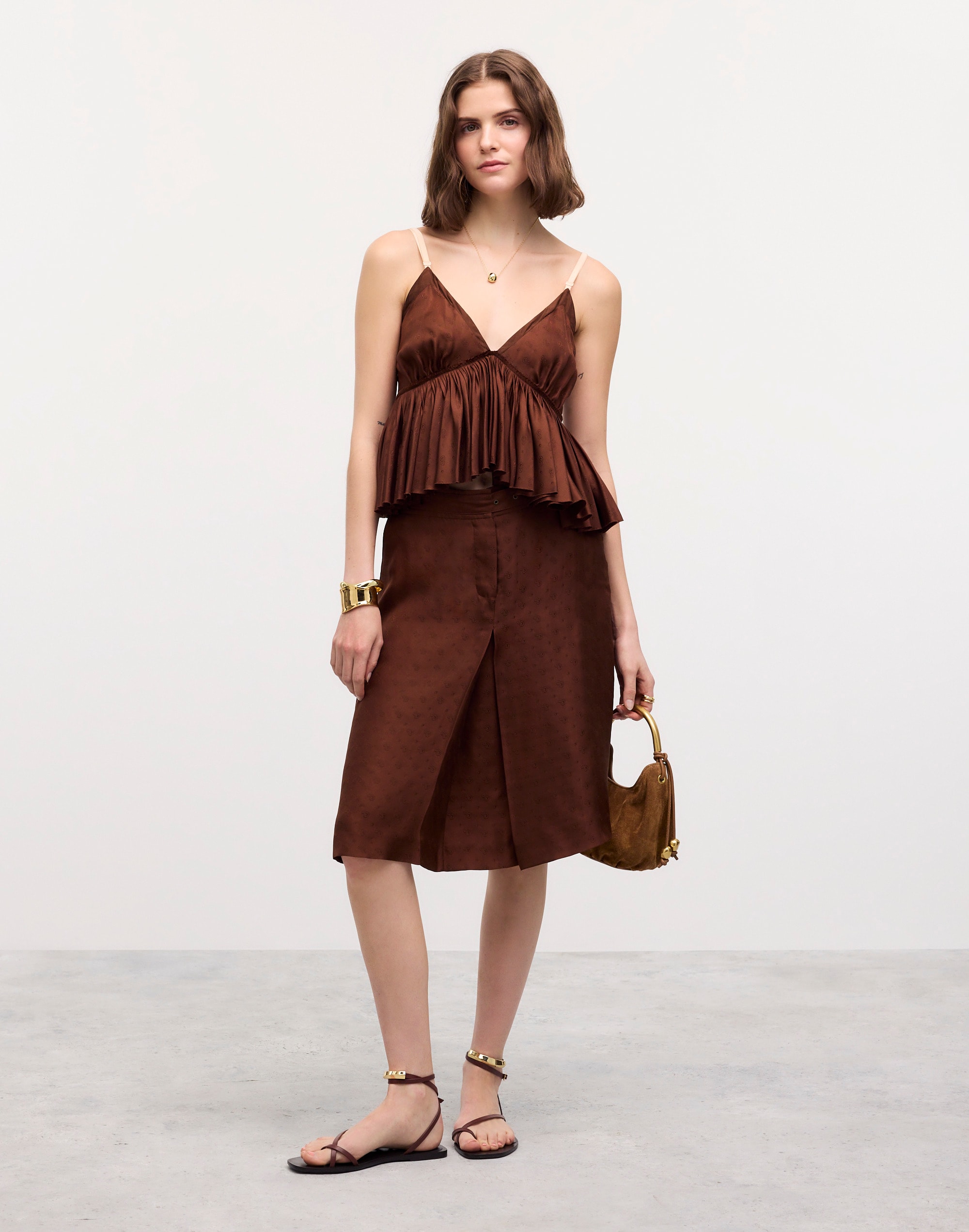 madewell | reluxe fashion preowned chlo&eacute; silk skirt