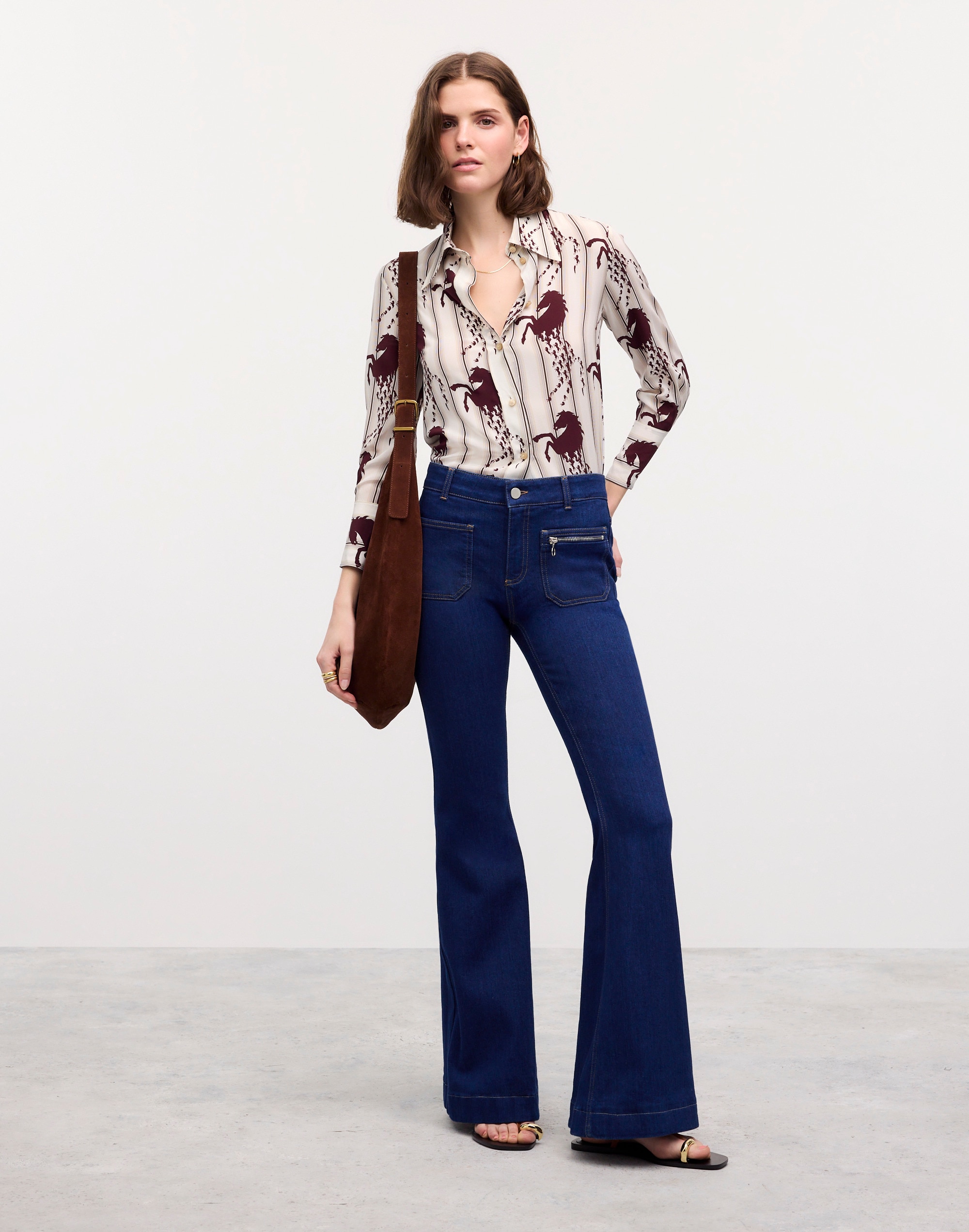 madewell | reluxe fashion preowned stella mccartney flared jeans