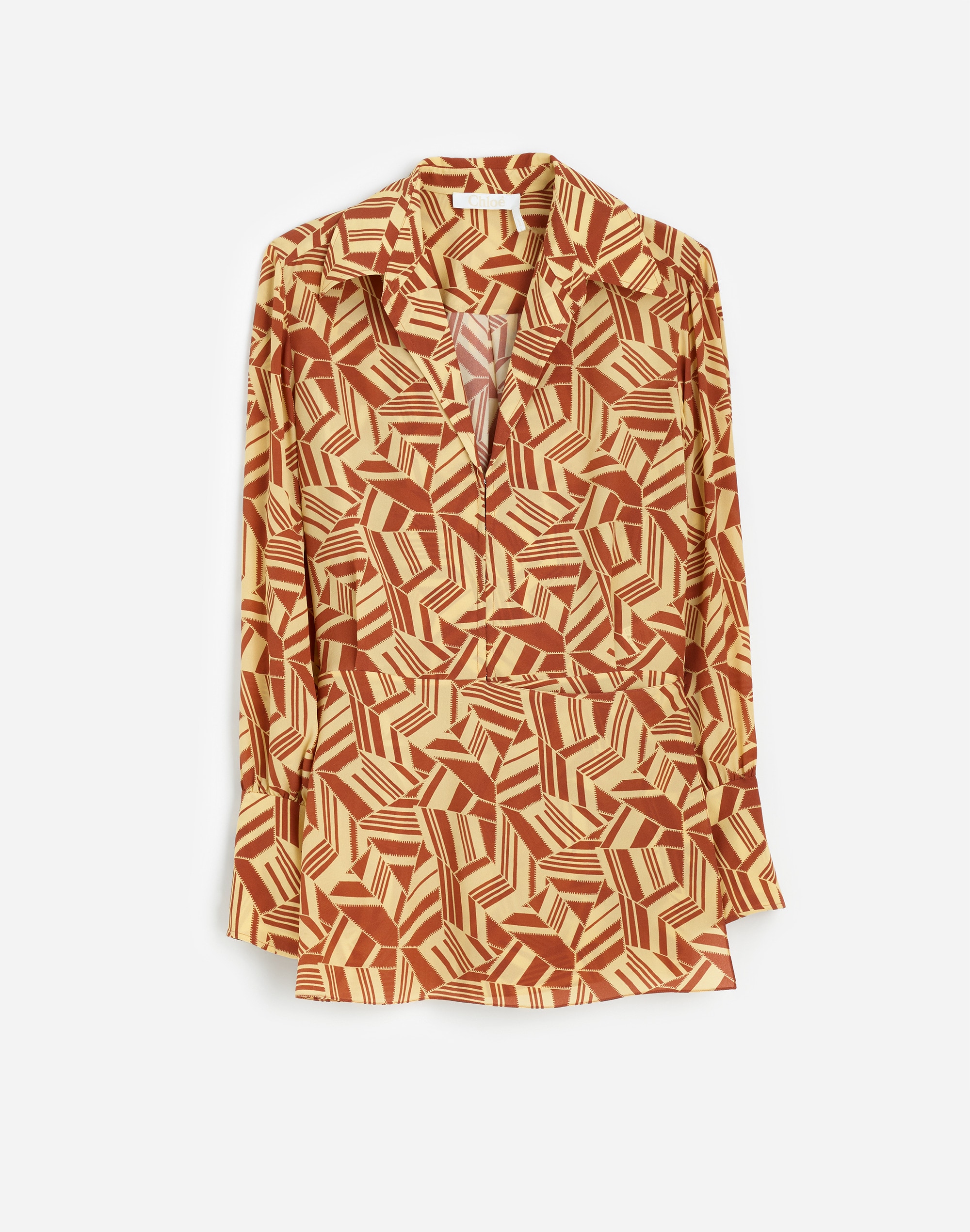 madewell | reluxe fashion preowned chlo&eacute; printed blouse