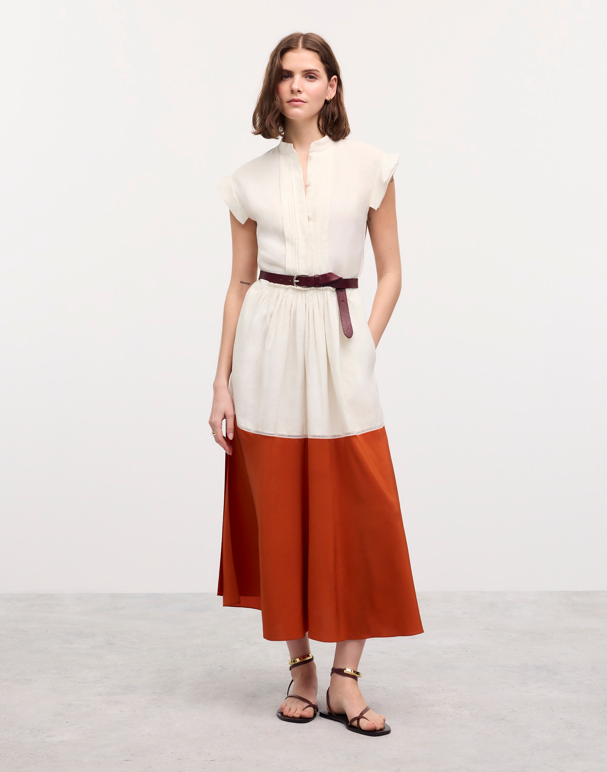 madewell | reluxe fashion preowned chlo&eacute; button-up dress