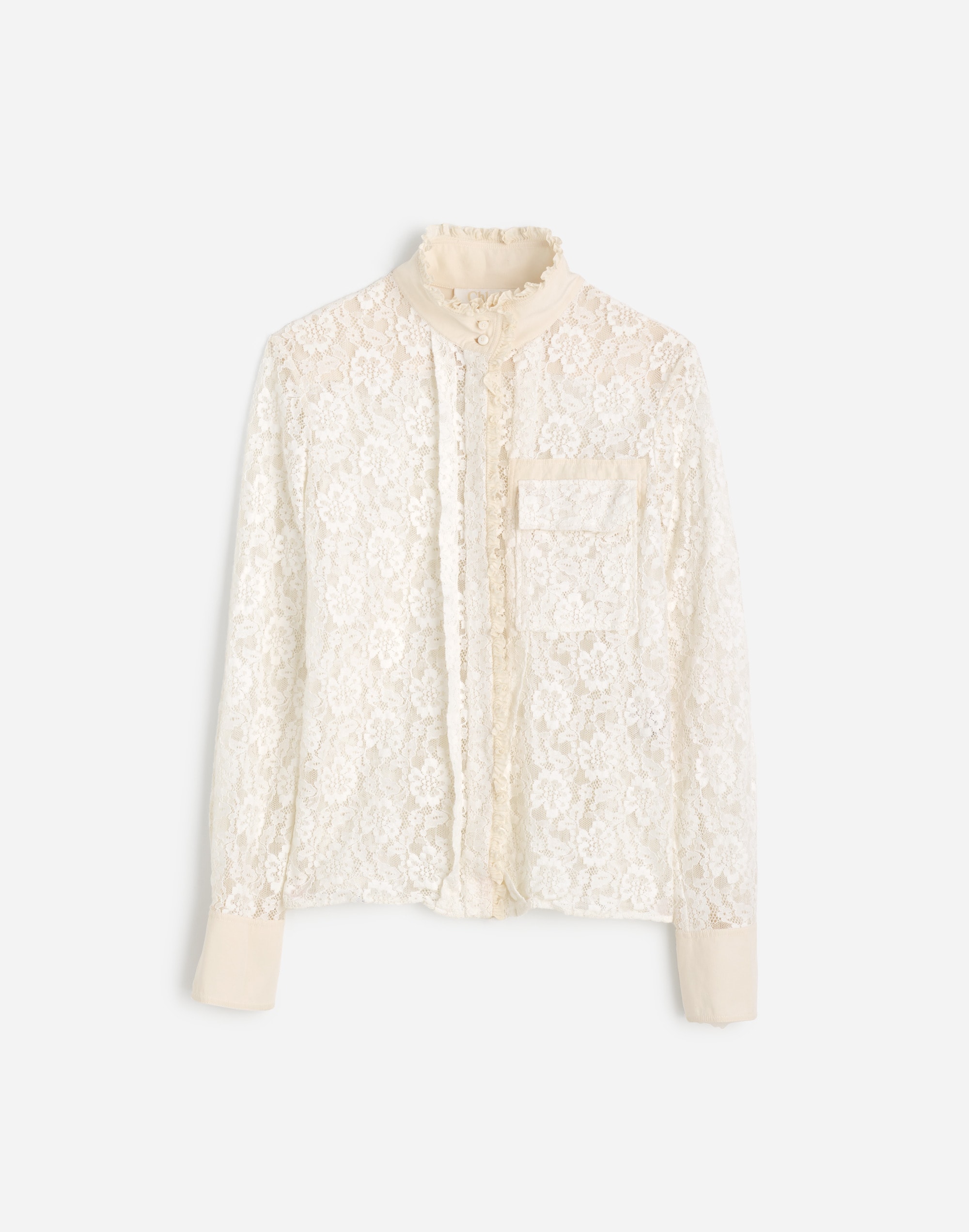 madewell | reluxe fashion chlo&eacute; preowned crochet shirt