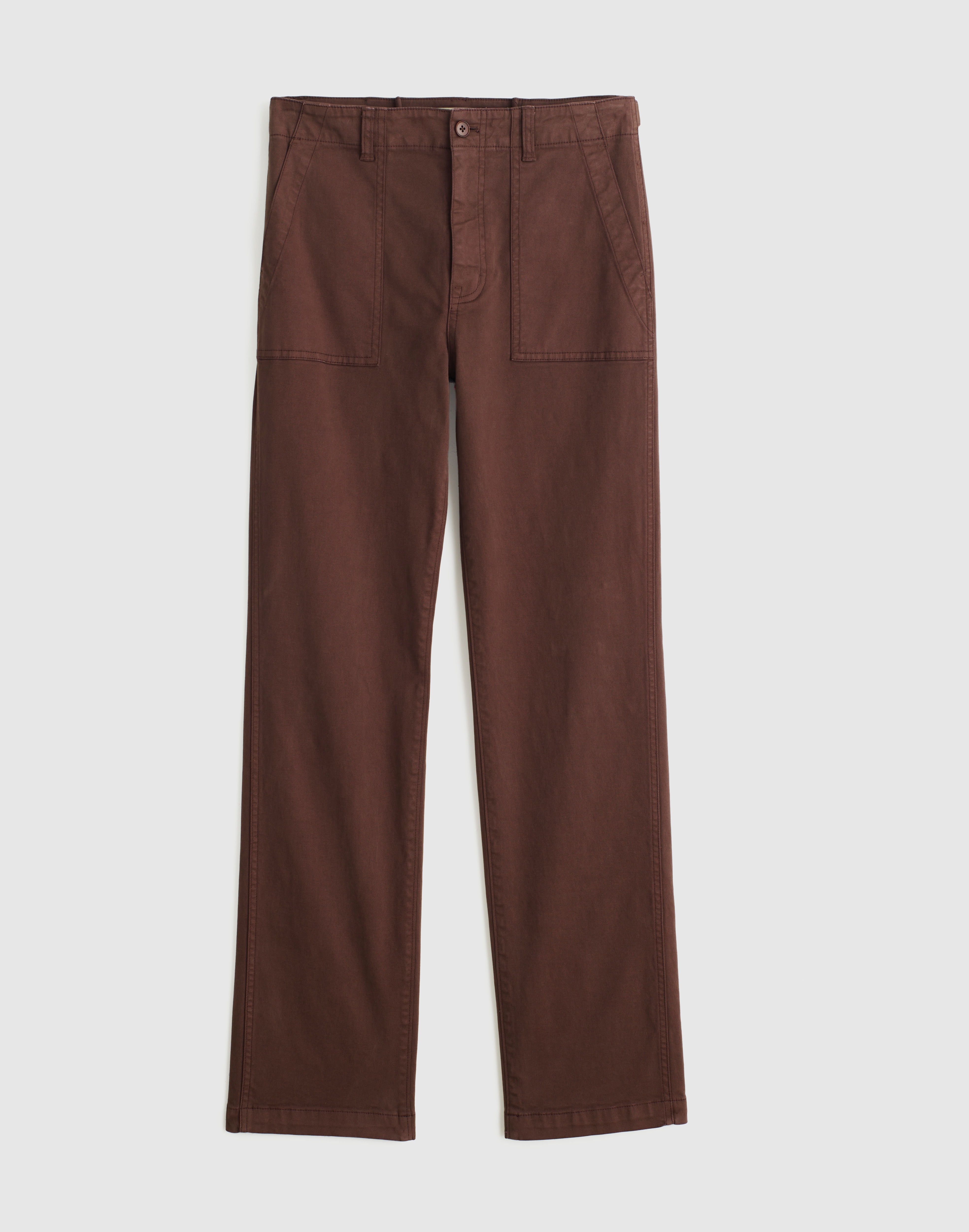 The Petite Utility Straight-Leg Pants