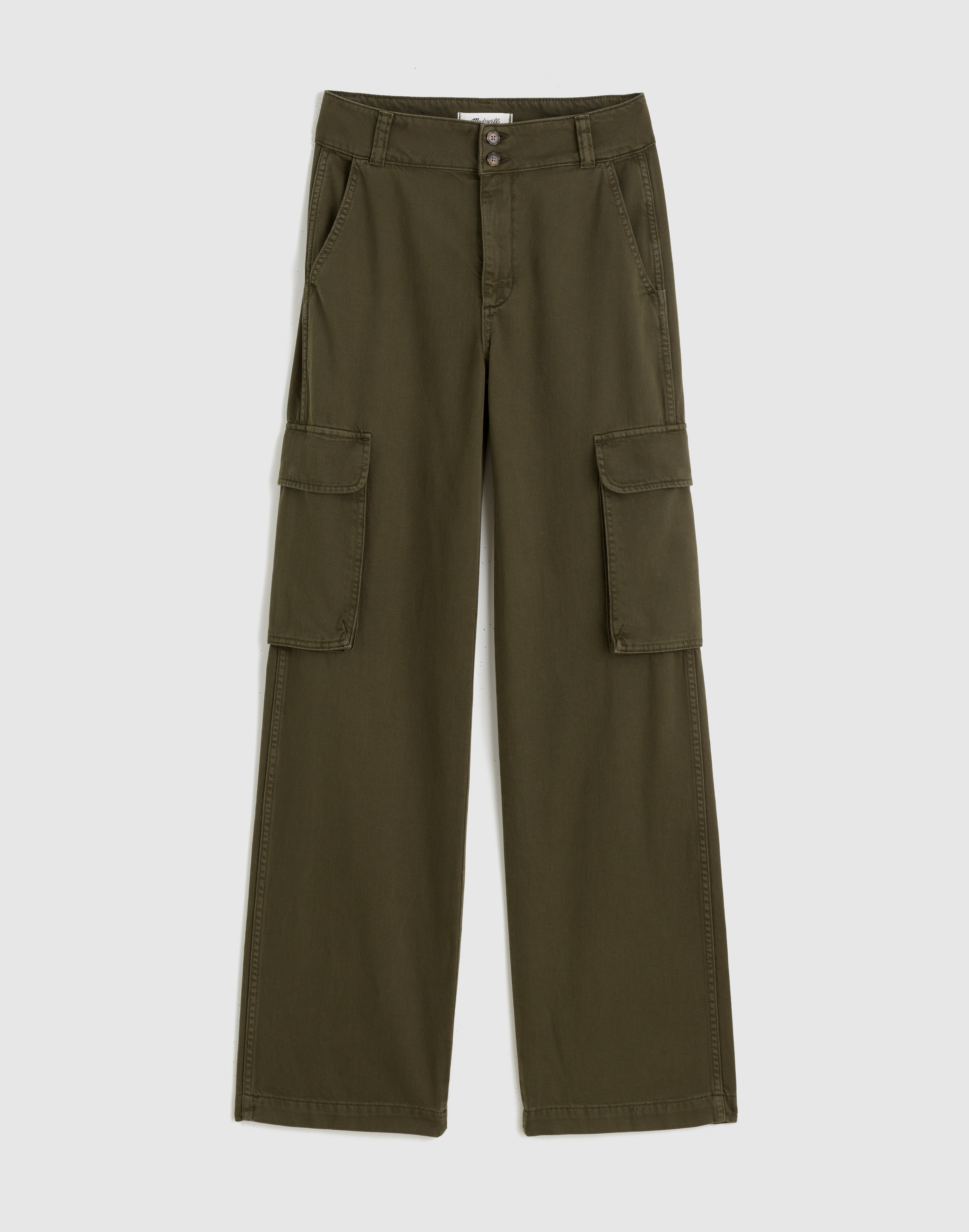 Utility Wide-Leg Trousers