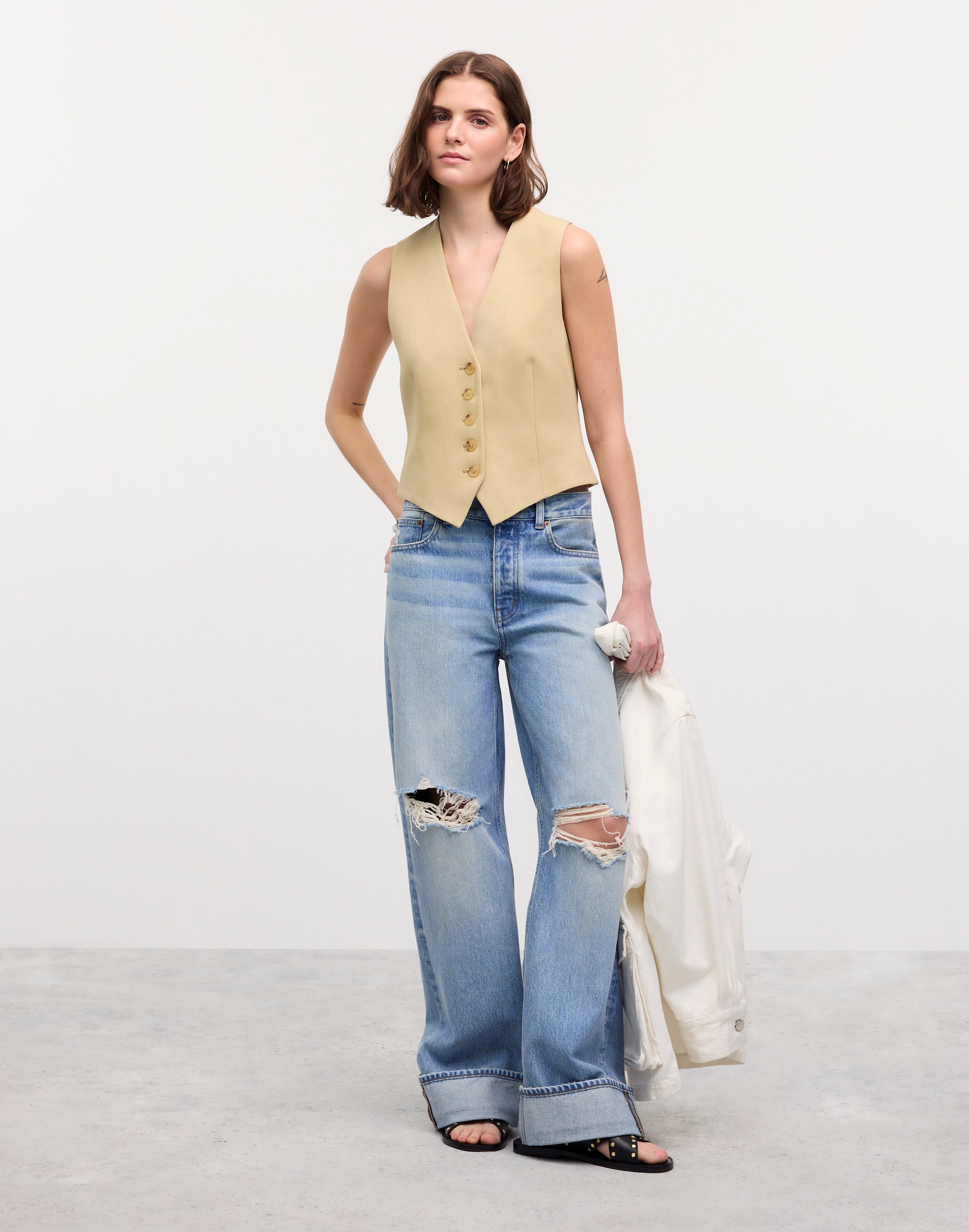 madewell | reluxe fashion preowned nili lotan waistcoat