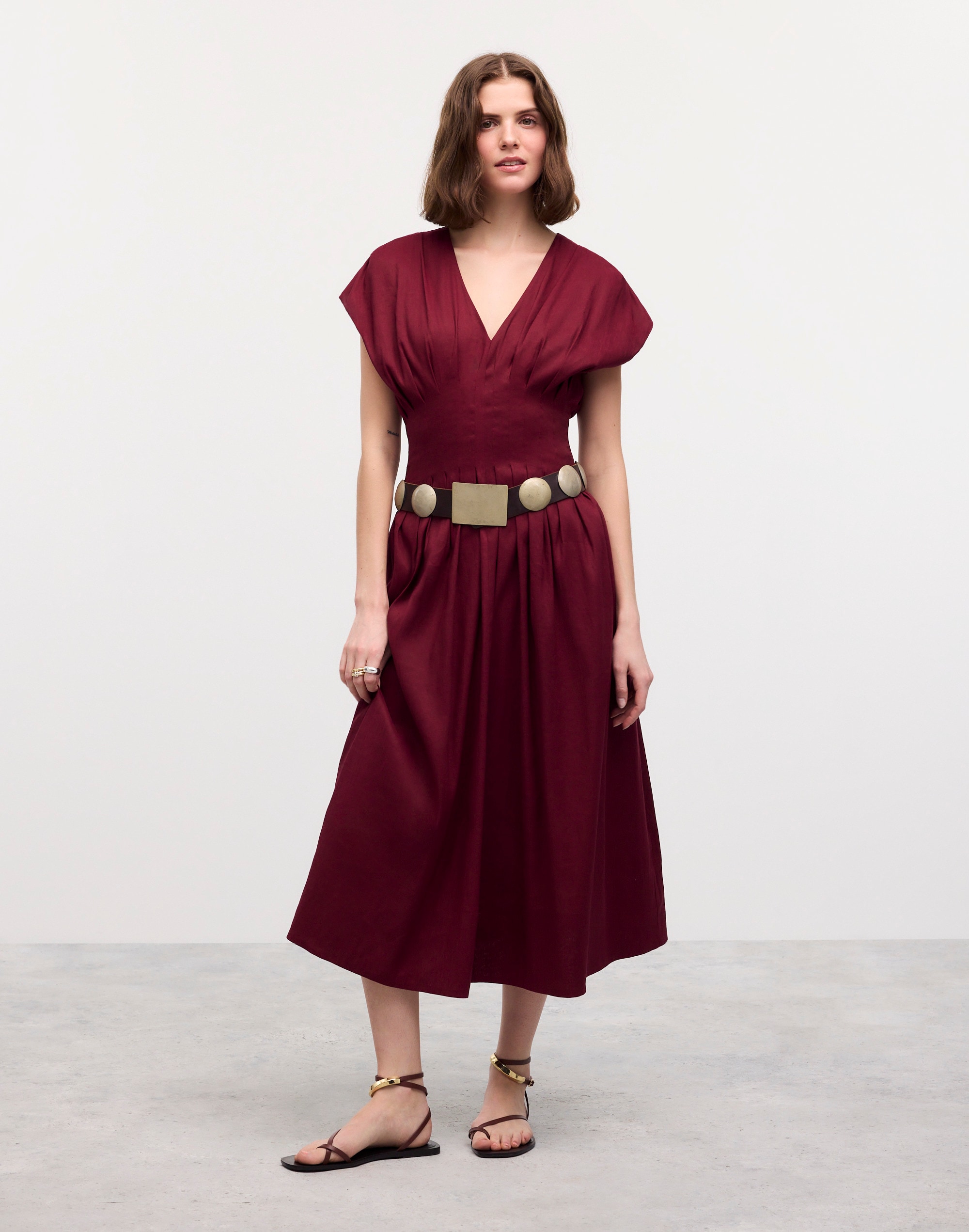 madewell | reluxe fashion preowned ralph lauren metal disc belt