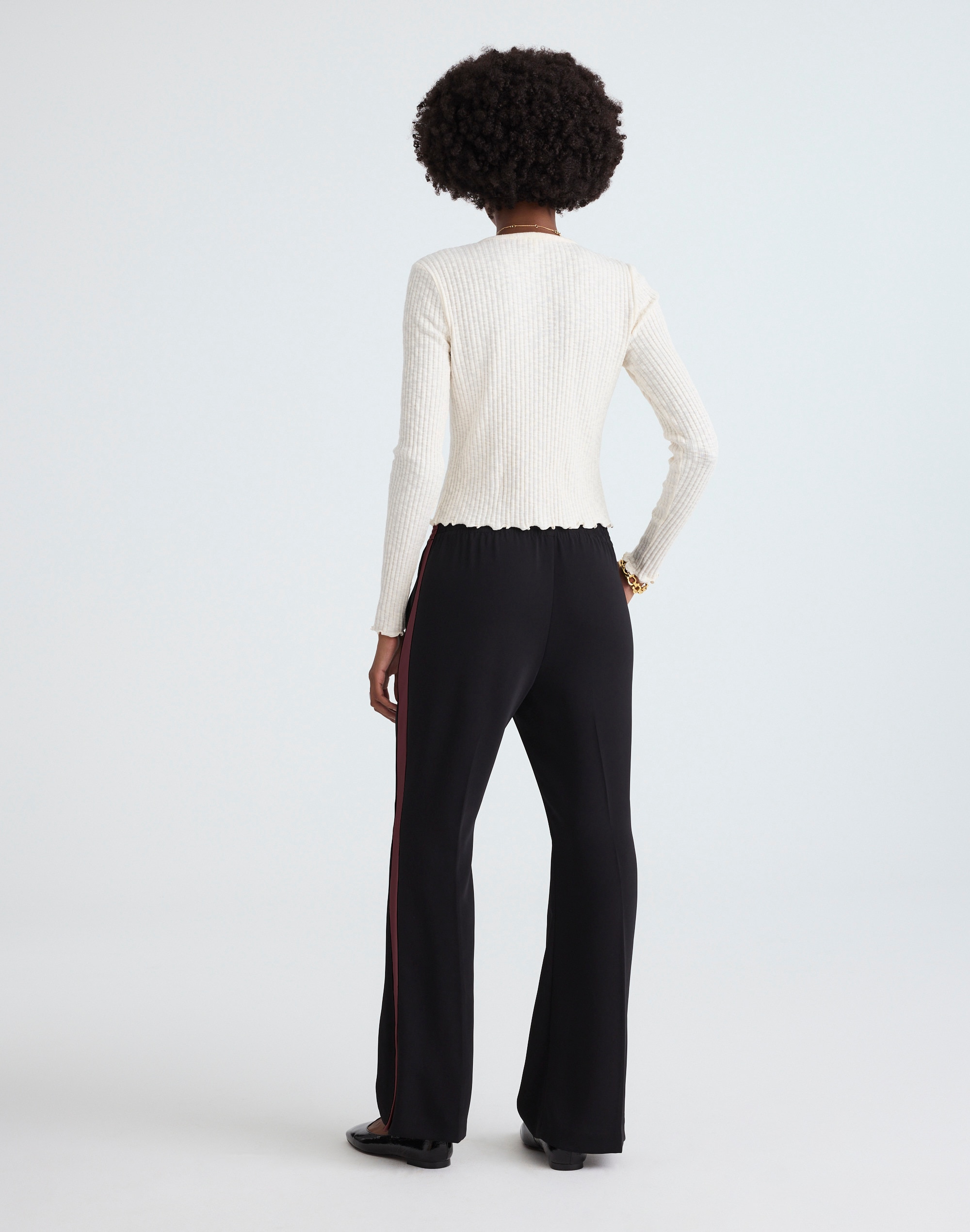 Tall Pull-On Bootcut Track Pant