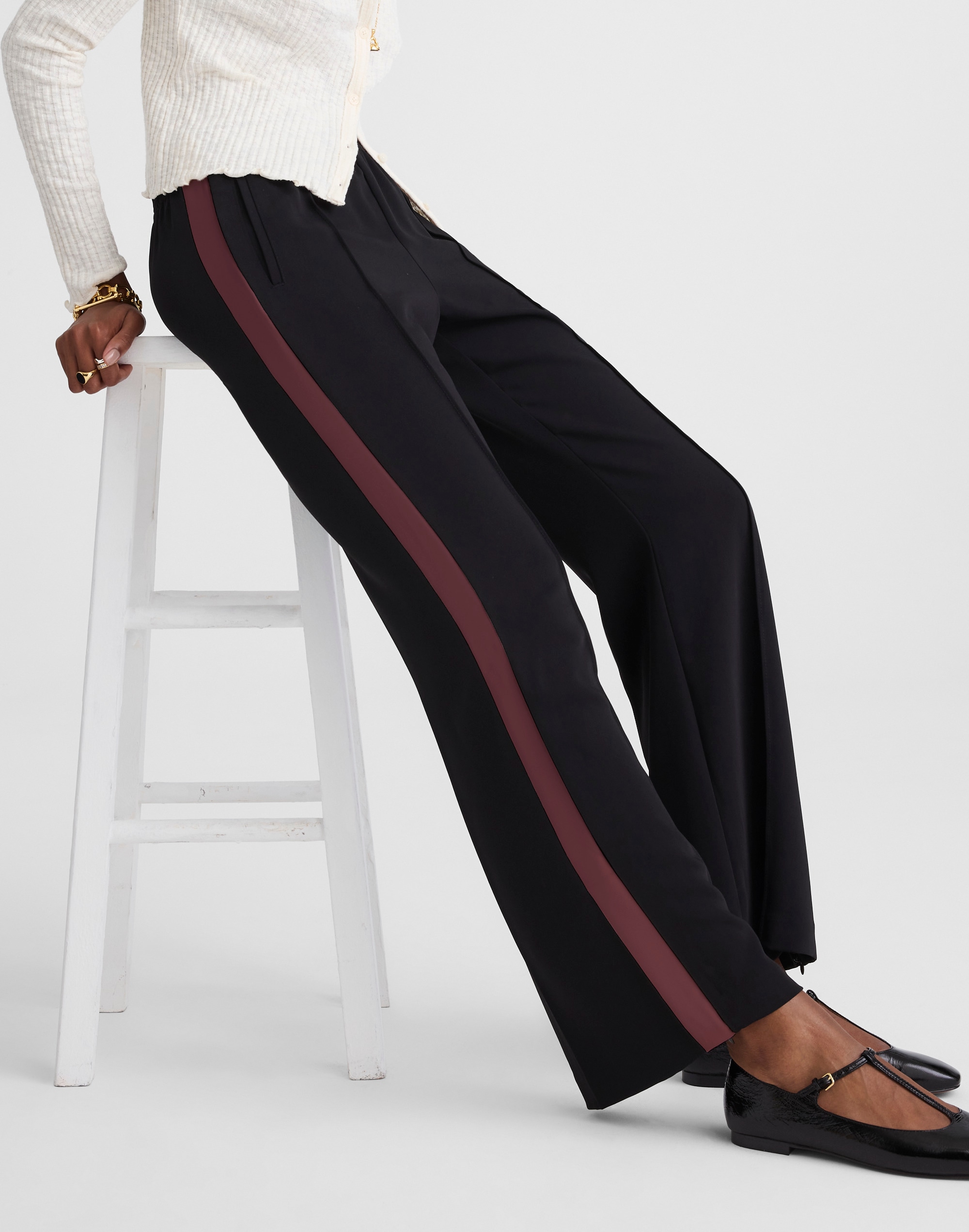 Tall Pull-On Bootcut Track Pant
