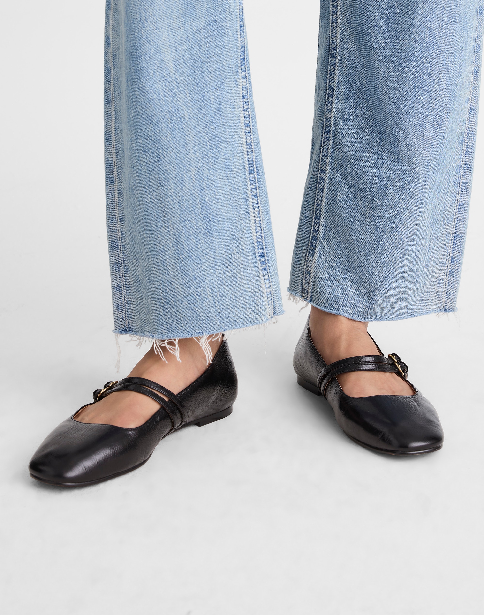 The Greta Double-Strap Ballet Flat