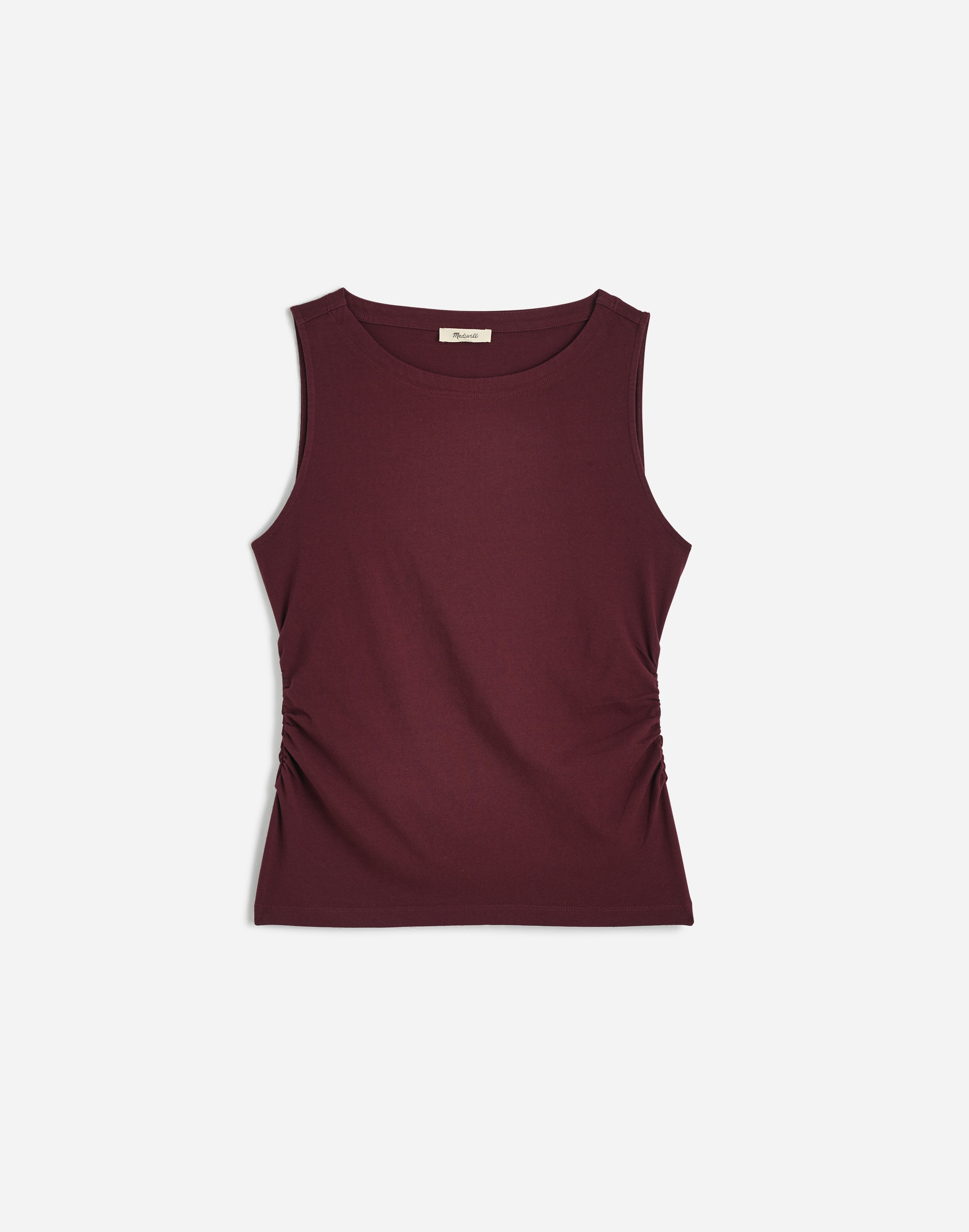 Cinched Crewneck Tank