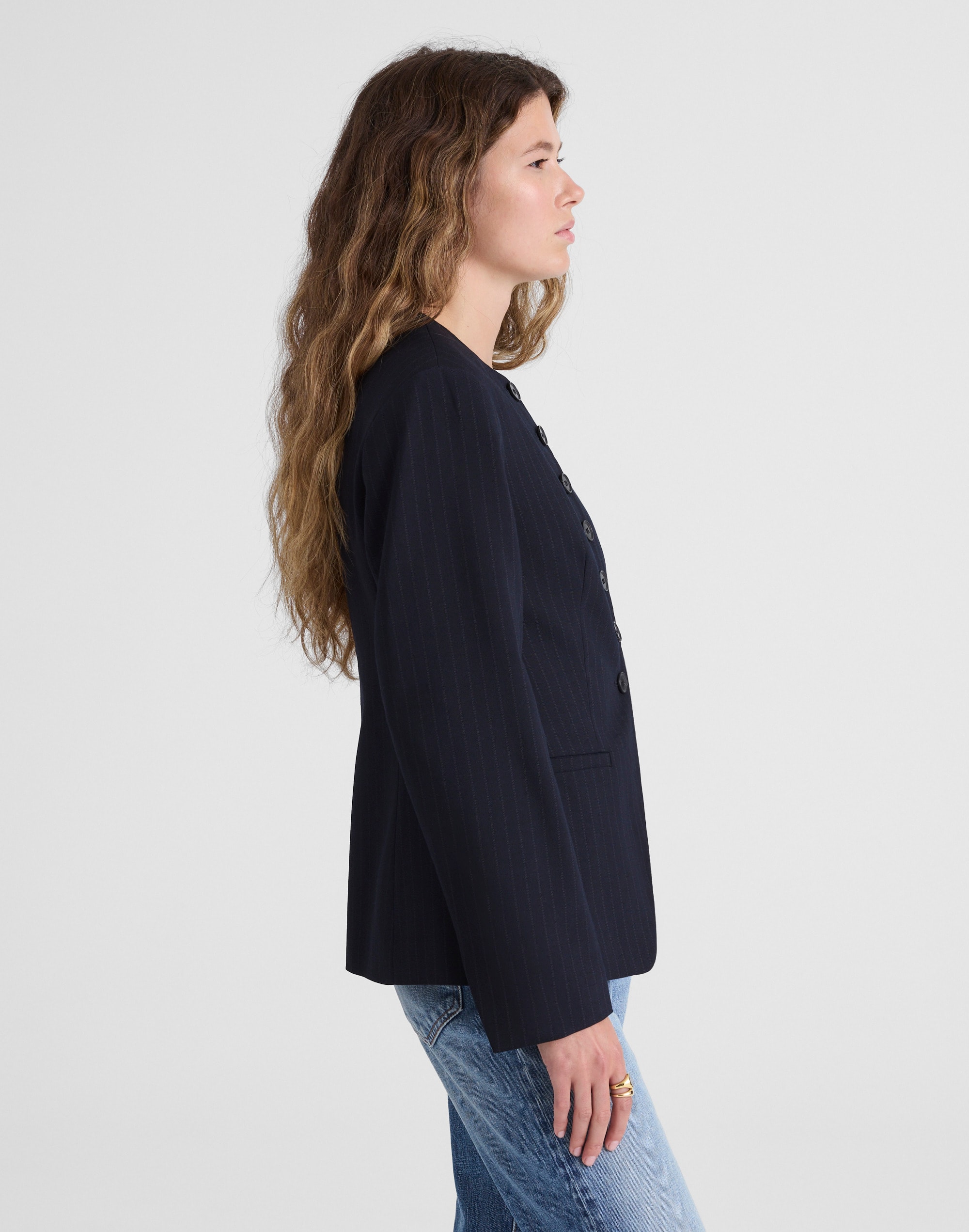 The Nolita Cutaway Blazer