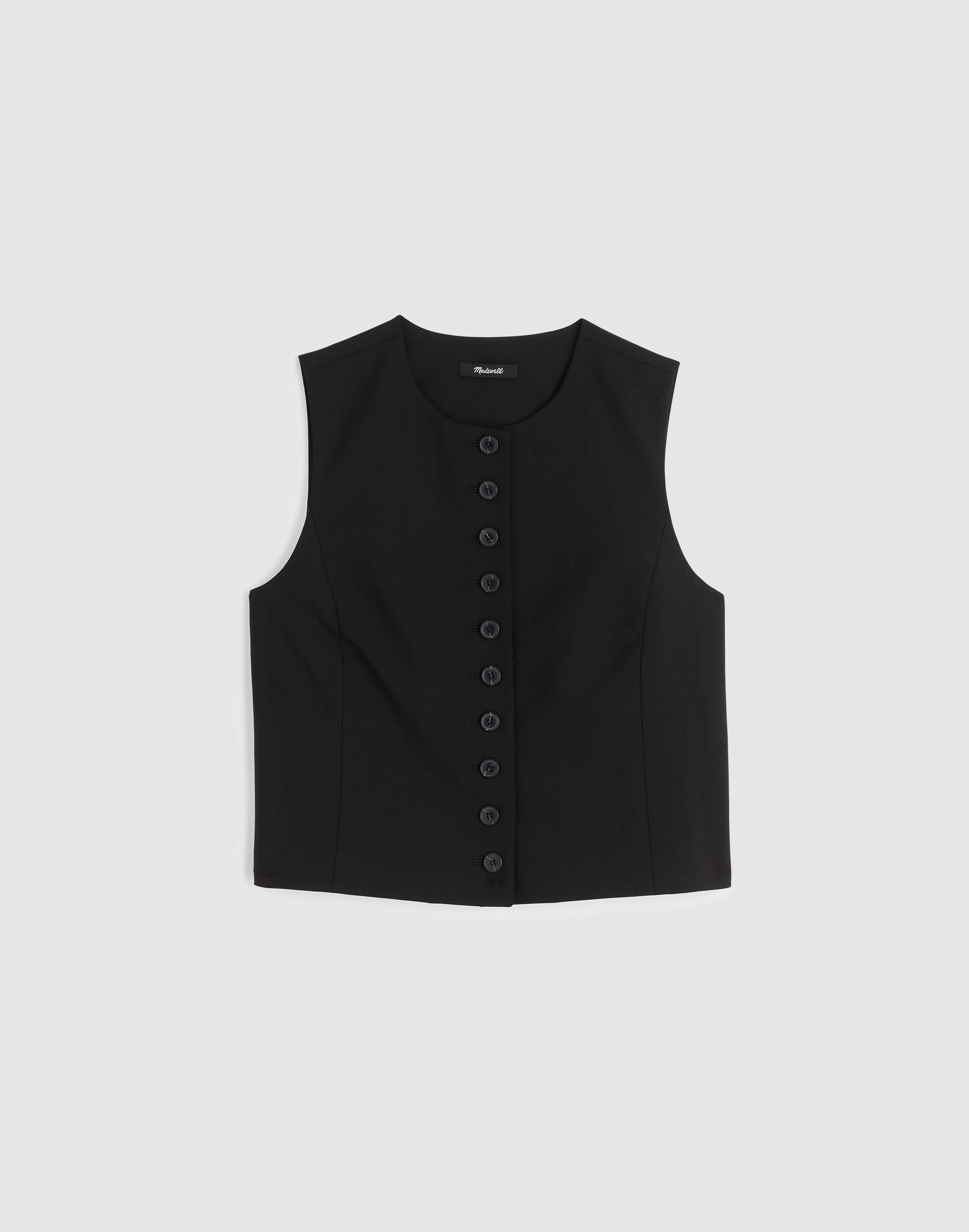 Crewneck Shell Vest