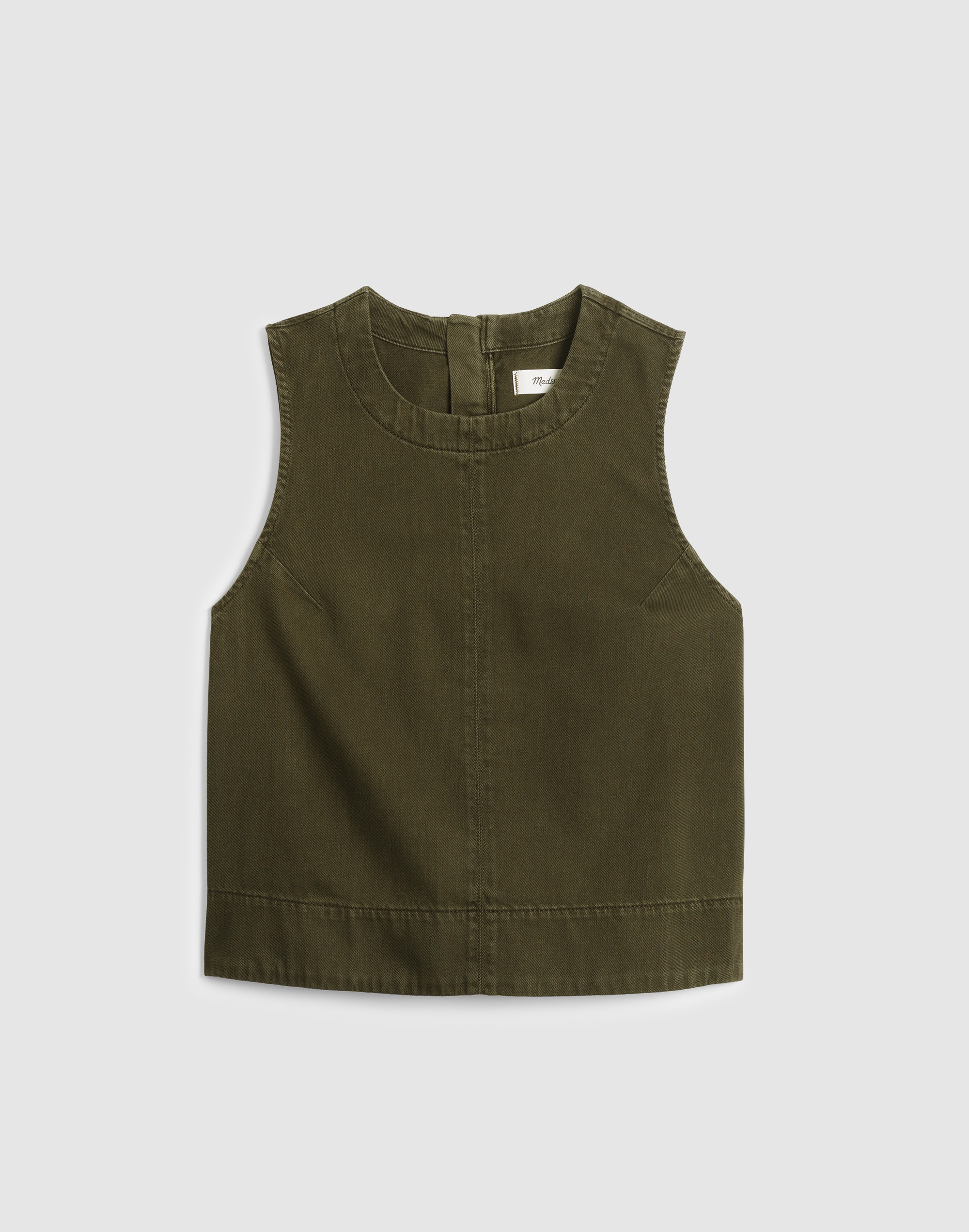 Boxy Shell Top in Garment Dye