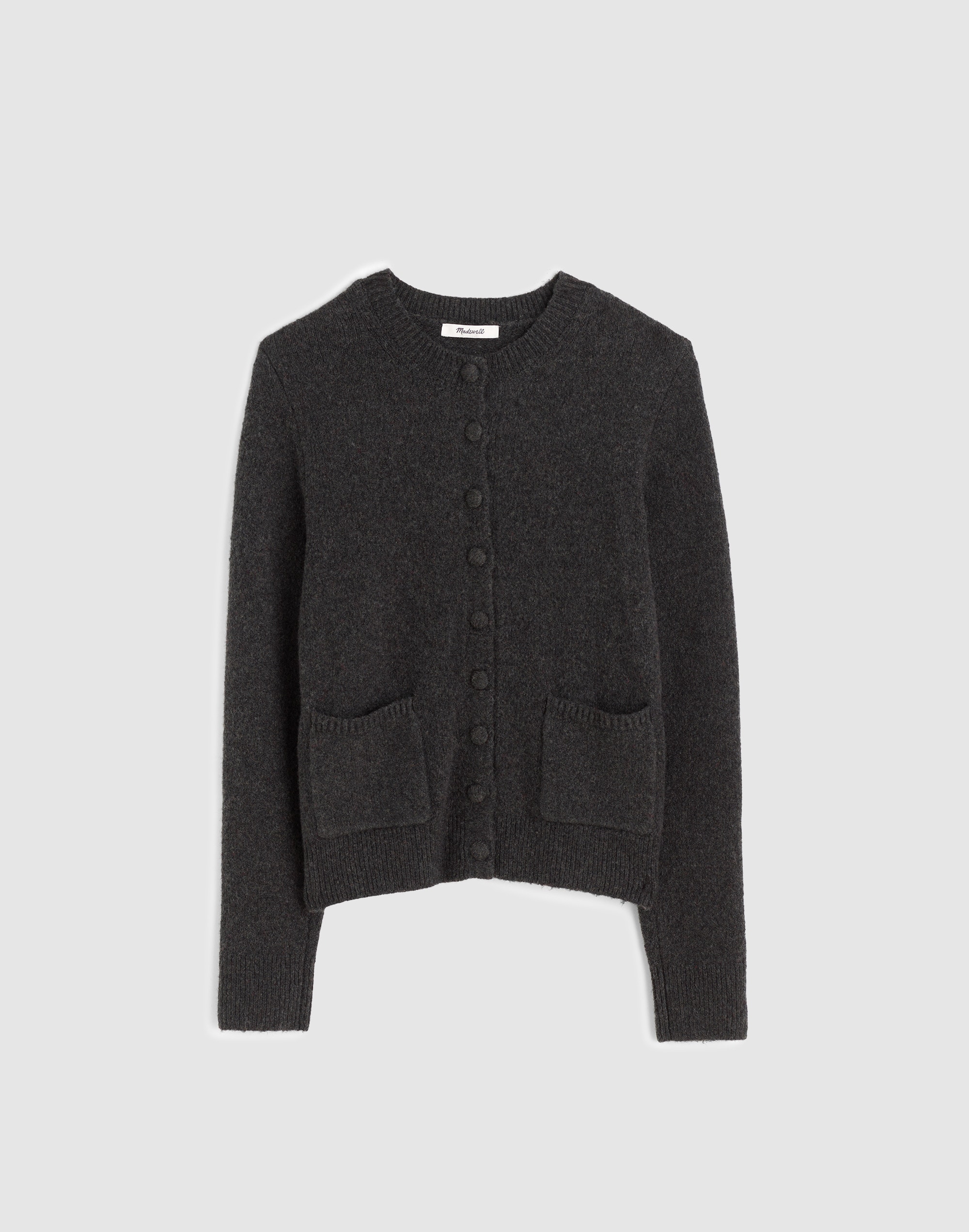 Patch-Pocket Cotton-Blend Cardigan