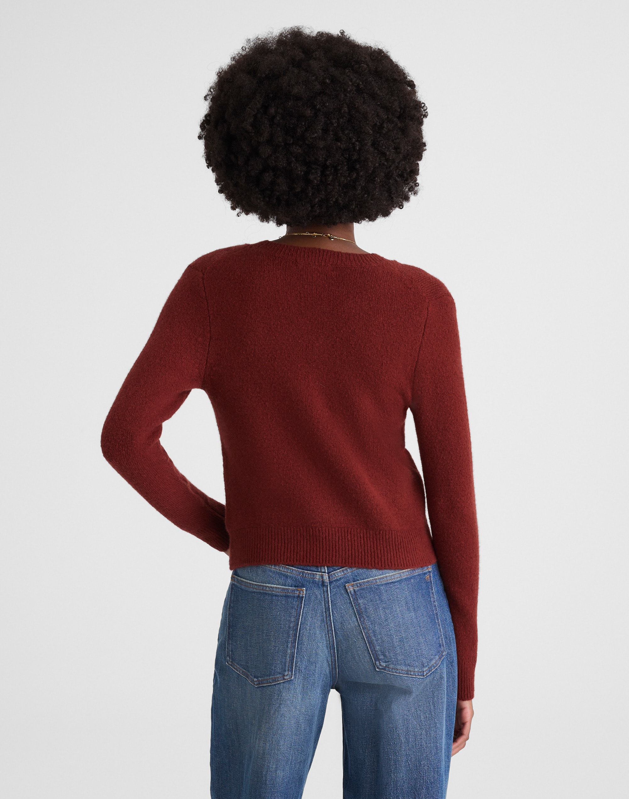 Patch-Pocket Cotton-Blend Cardigan