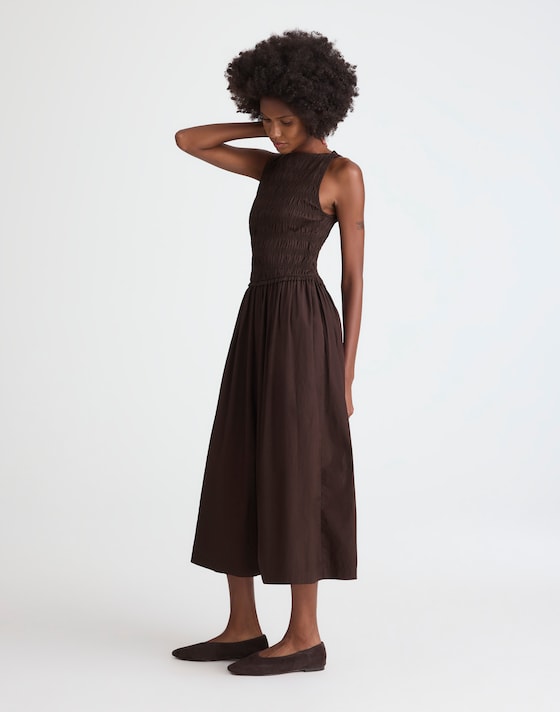 madewell brown dress Satin Sleeveless Maxi Slip Measurements from size 0 Length I'm guessing ~2017-18? : r/Madewell