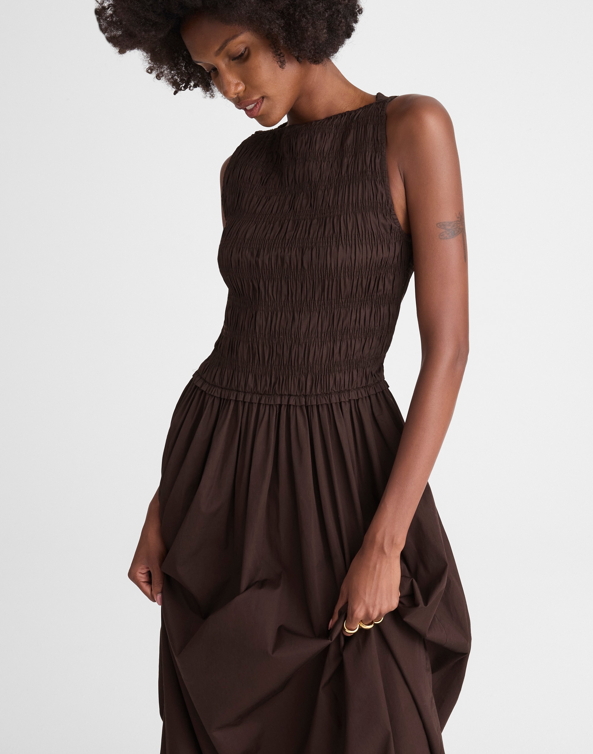 The Melody Smocked Midi Dress
