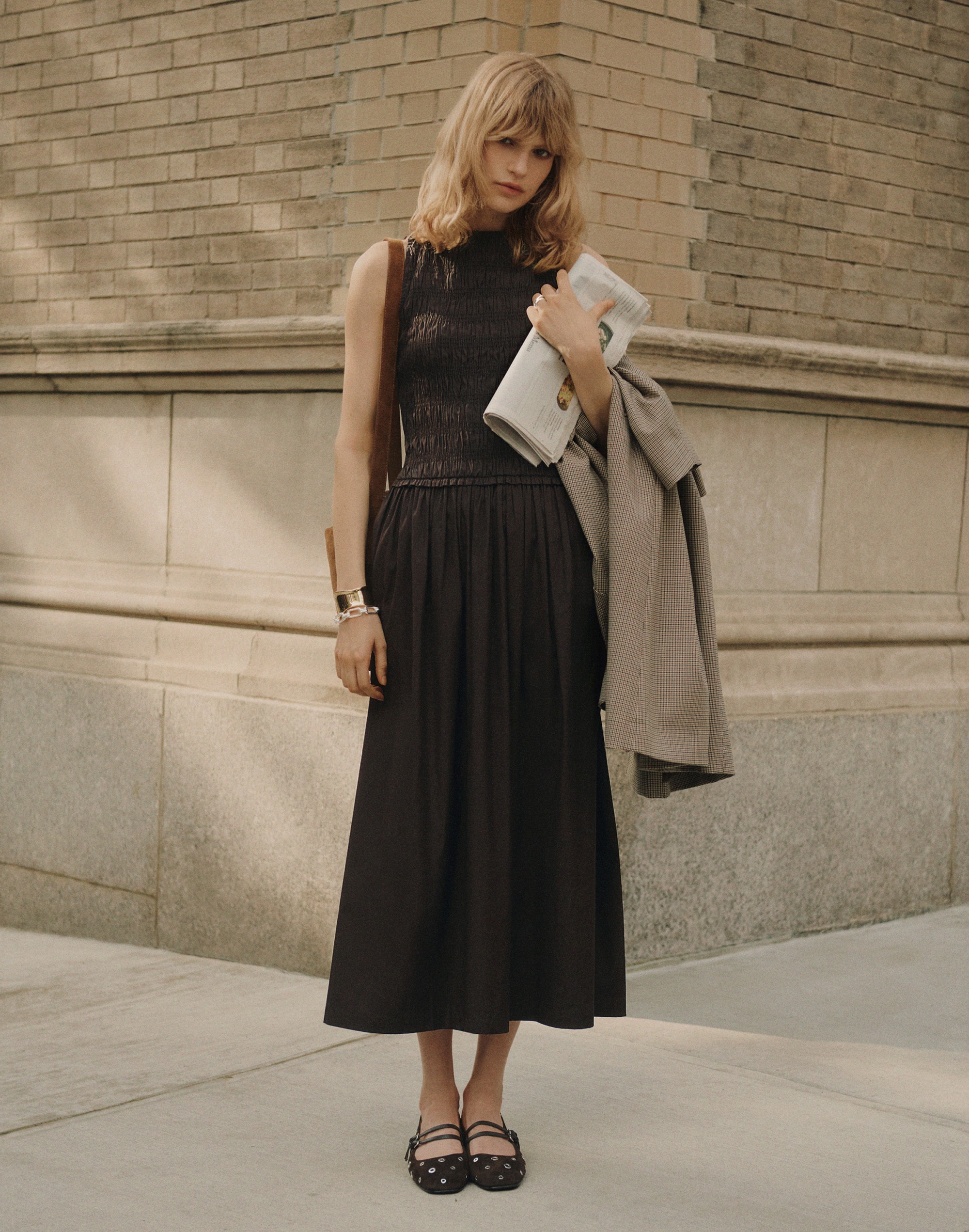 The Melody Smocked Midi Dress