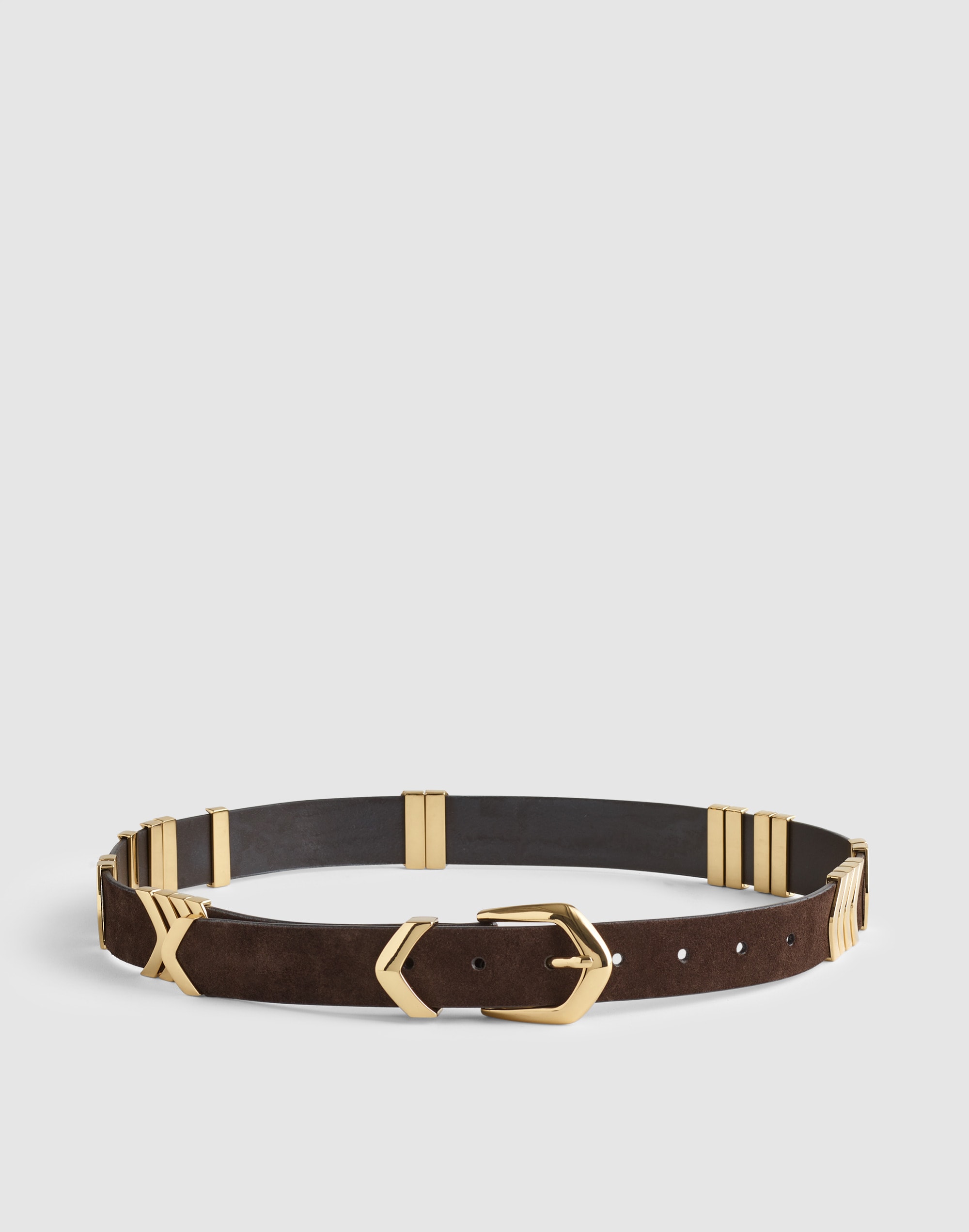 Angular Buckle Belt