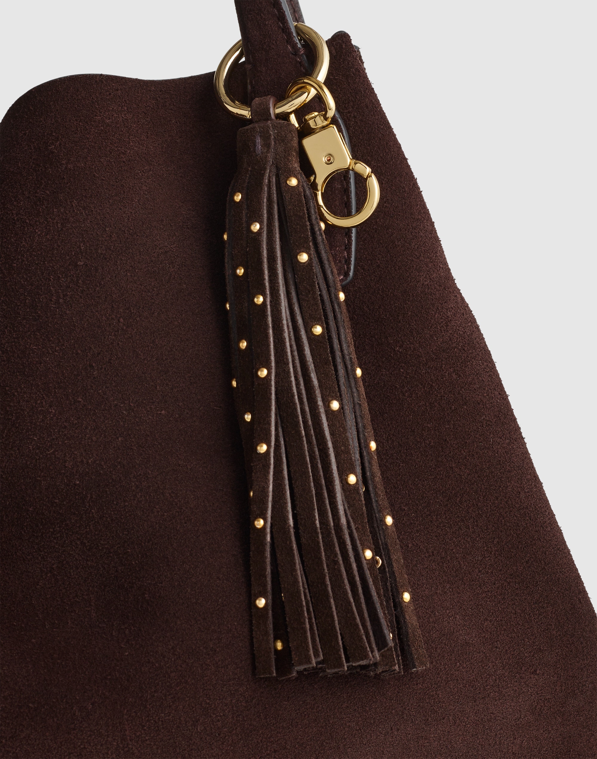 Studded Tassel Bag Charm