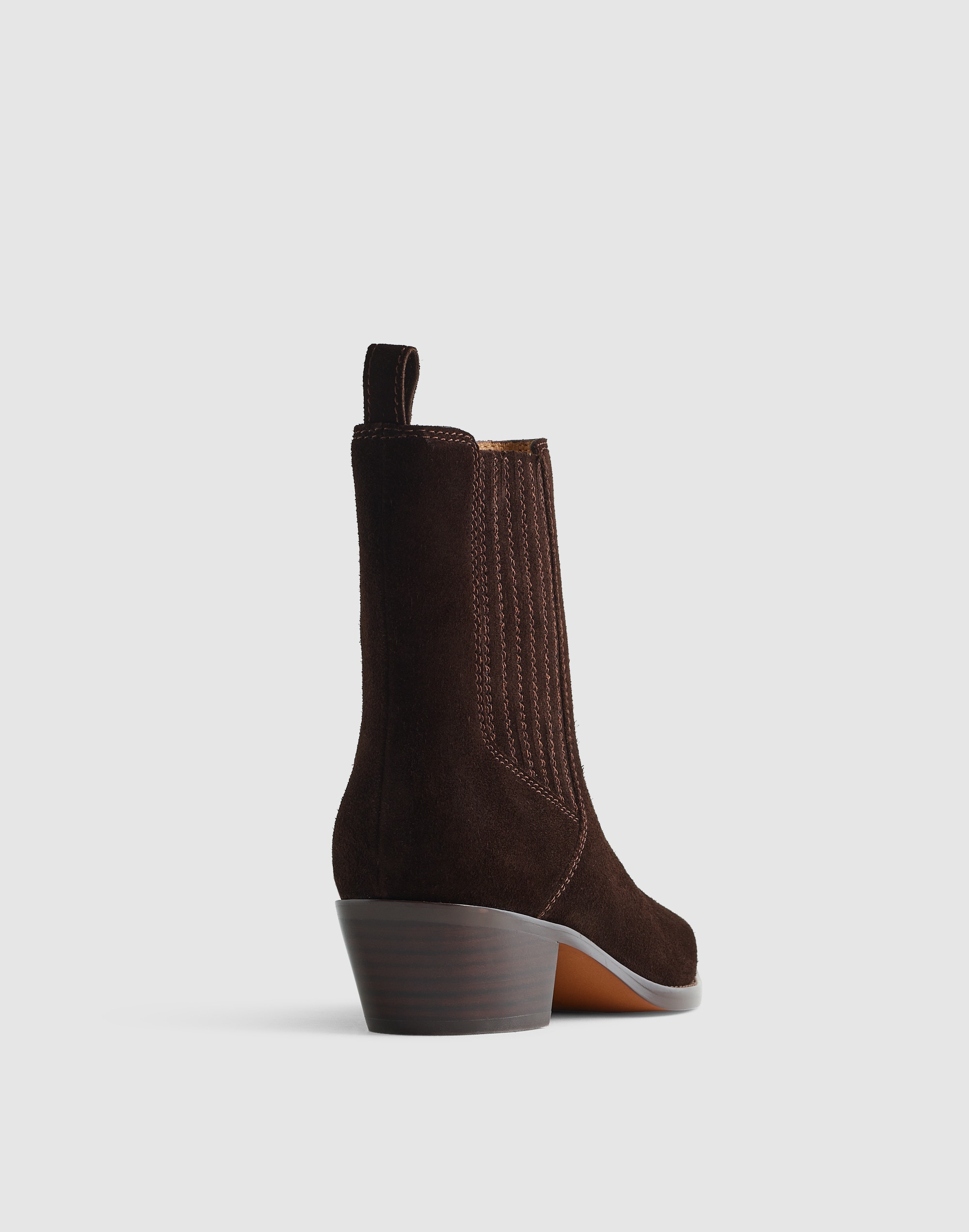 The Ingrid Chelsea Boot in Suede Alternate Image 1