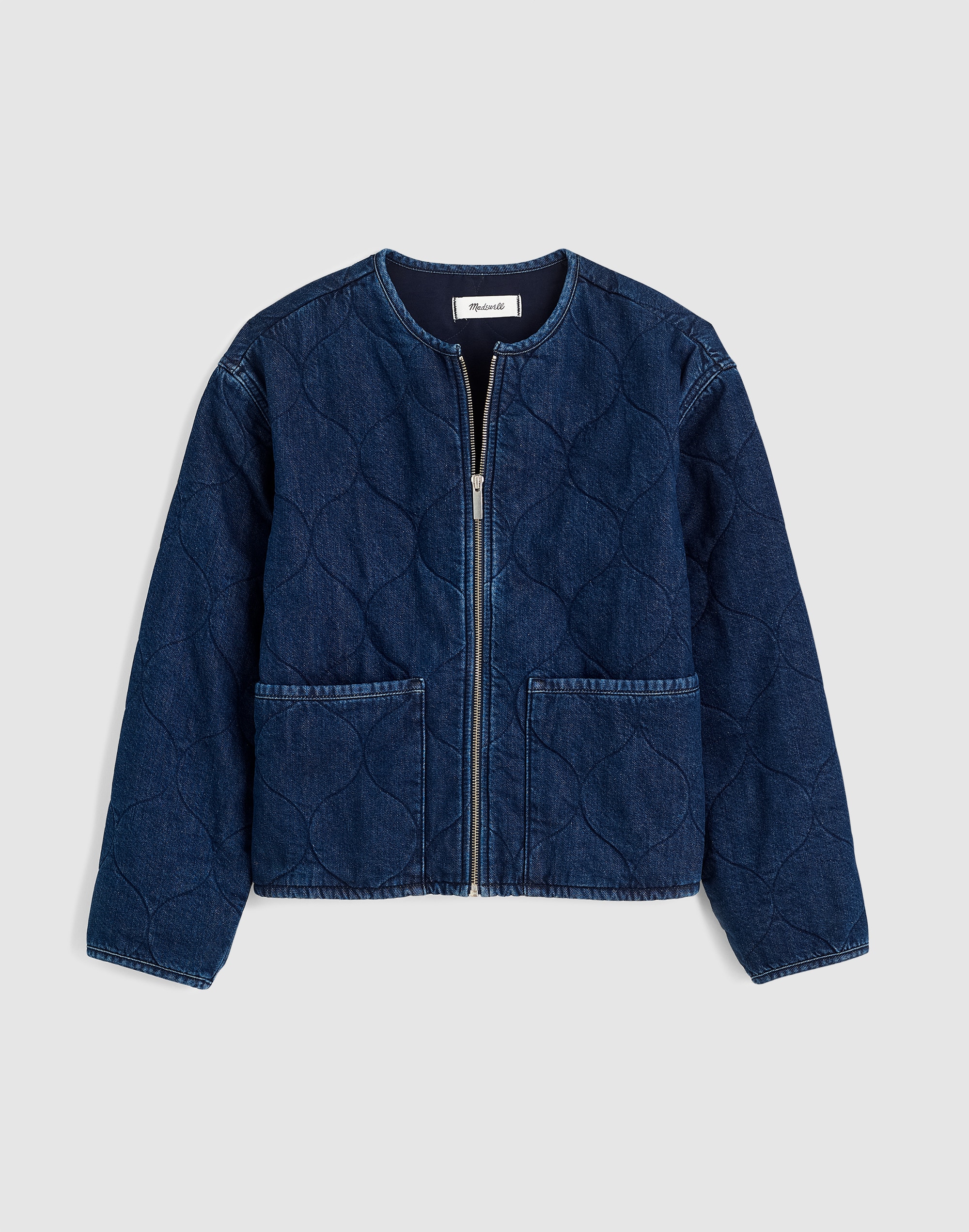 Quilted Denim Jacket