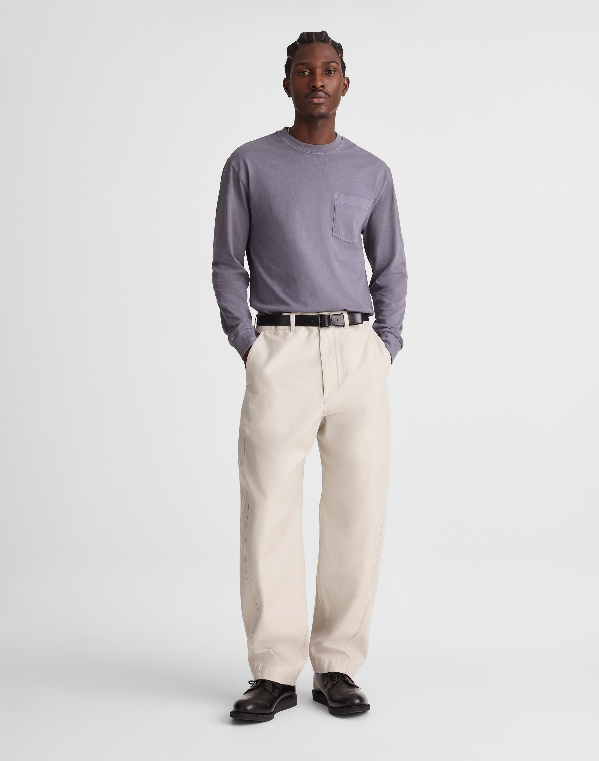 Madewell The Arc Pant In Gray