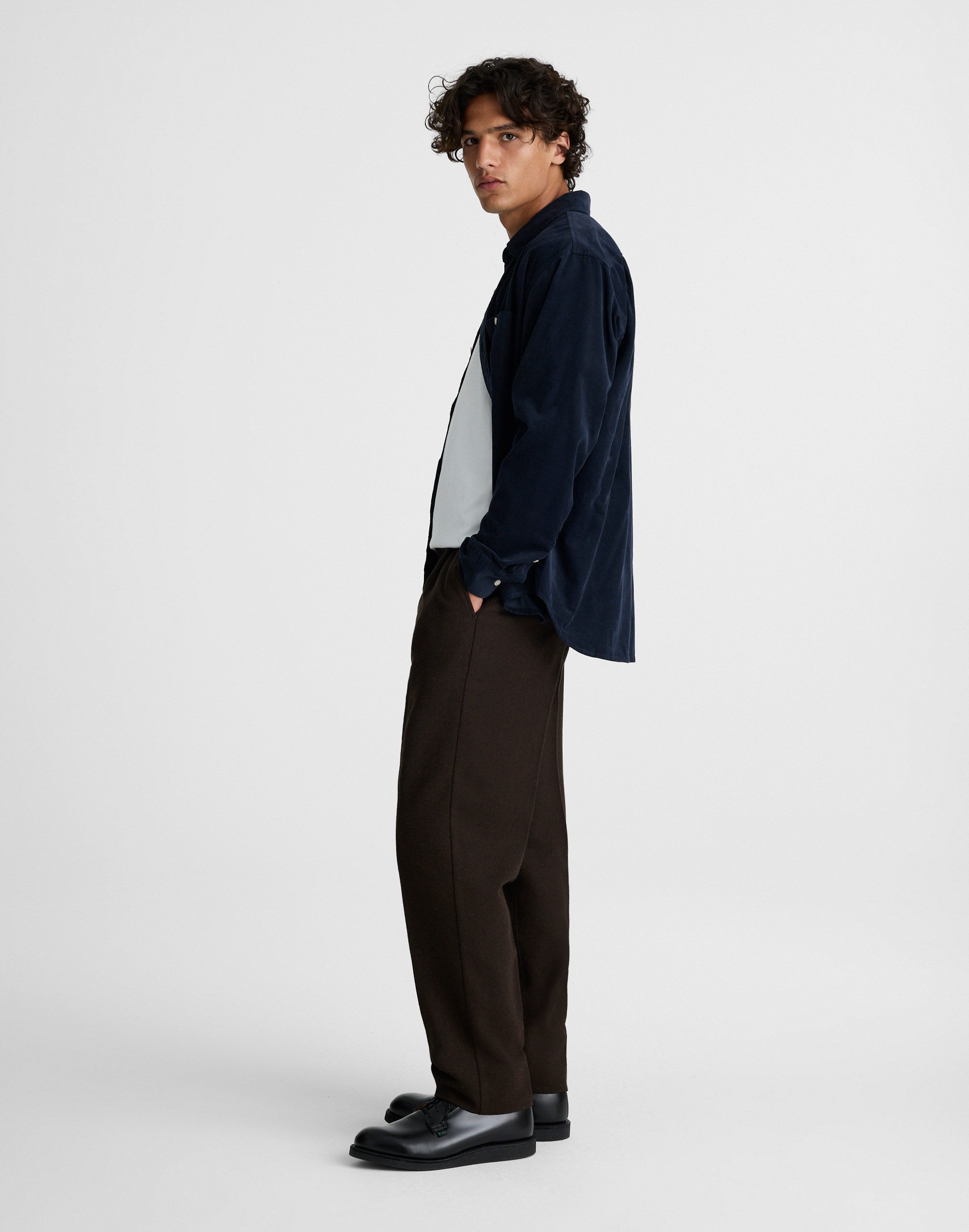 Officer Pants Wool Blend