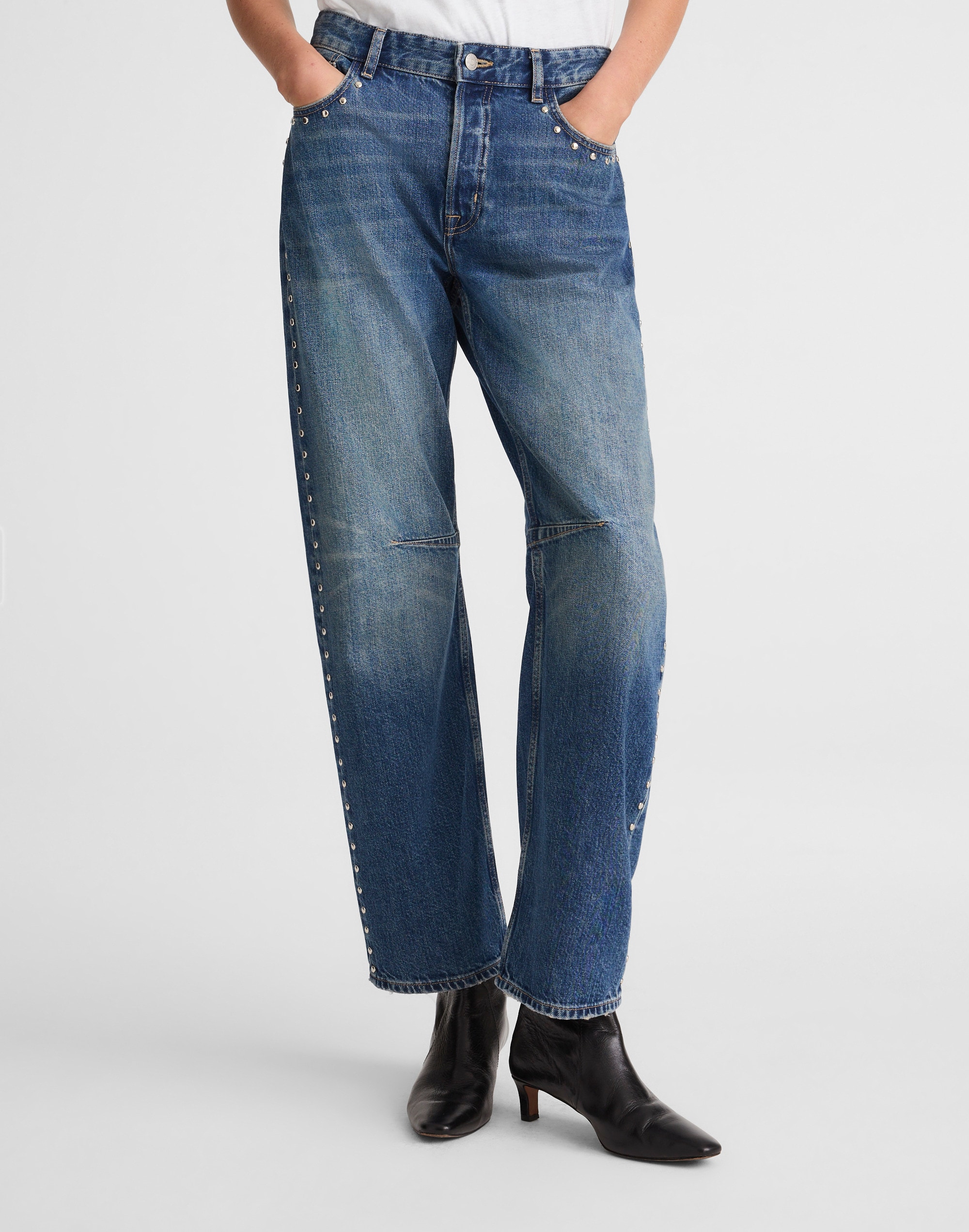 The Darted Barrel-Leg Jean