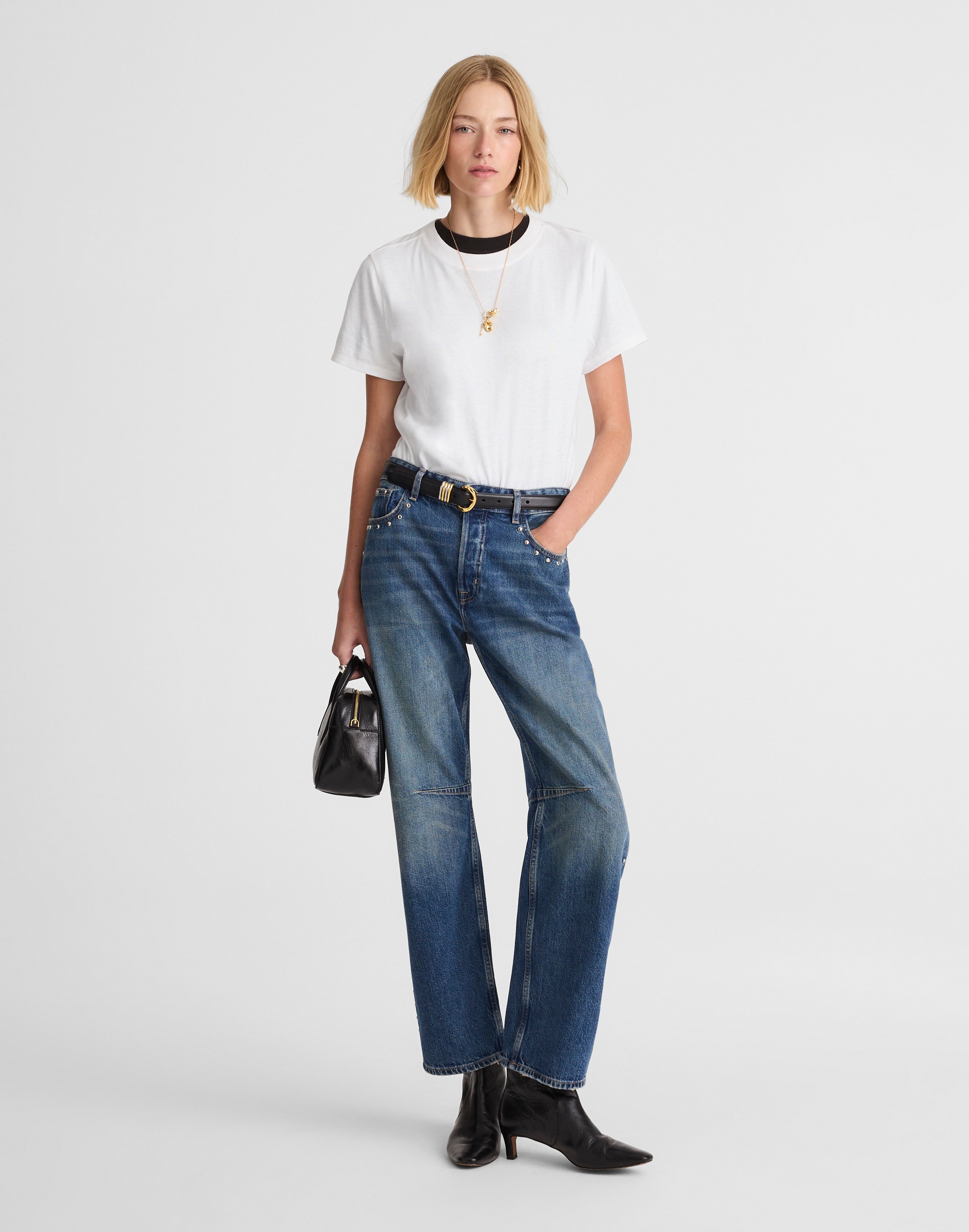 The Darted Barrel-Leg Jean