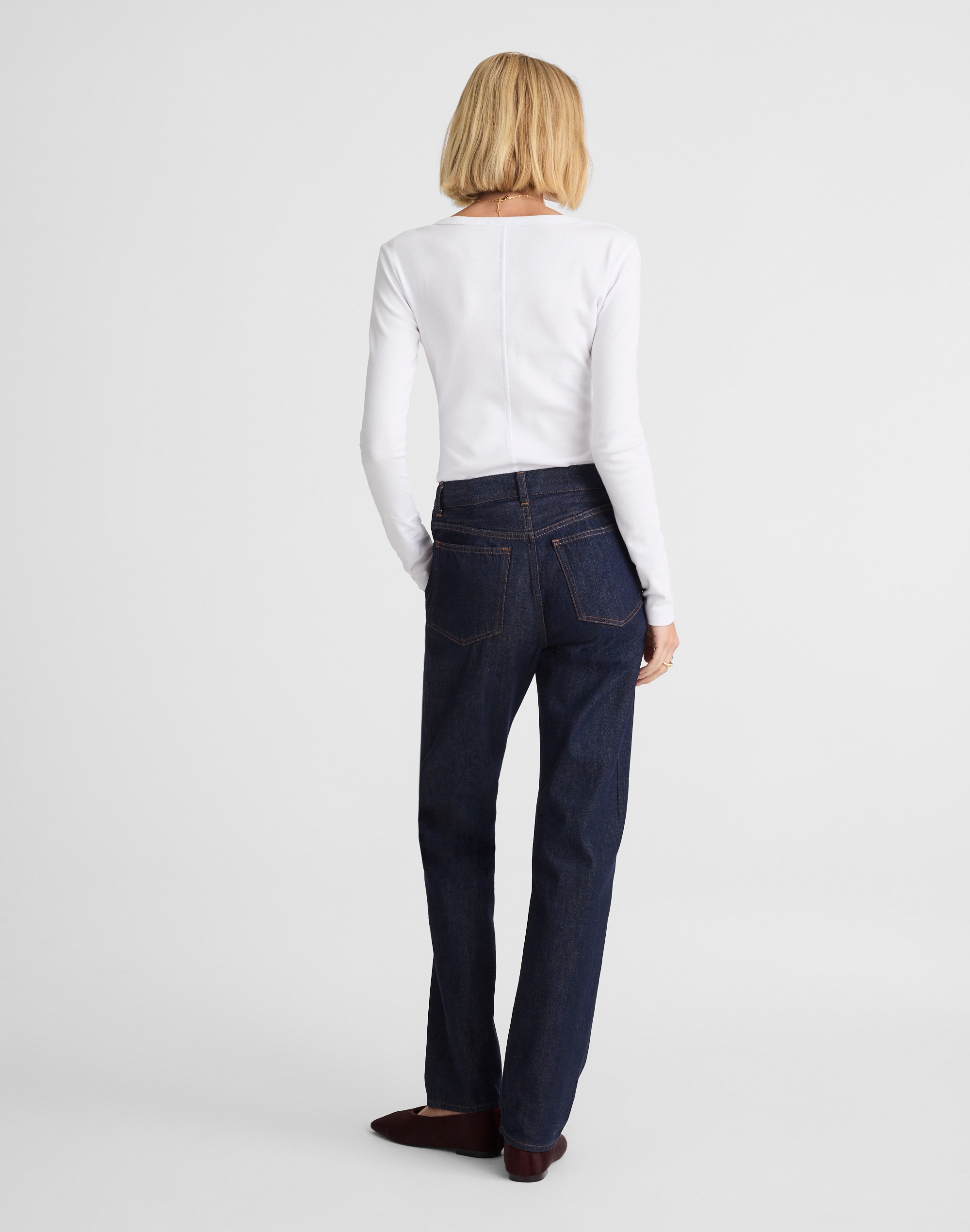 The Longline Straight Jean