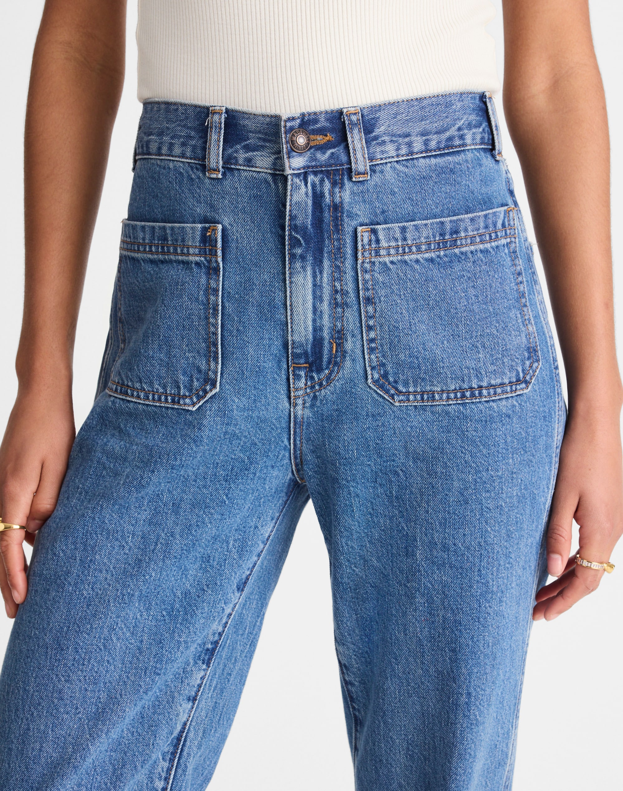The Tall Cleo Straight Jean in Petersburg Wash