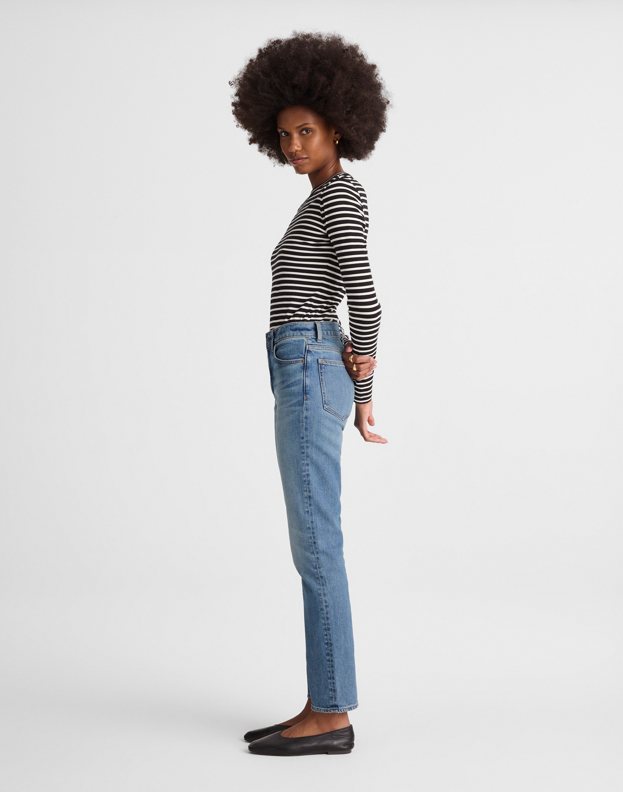 The Petite Jules Slim-Straight Jean