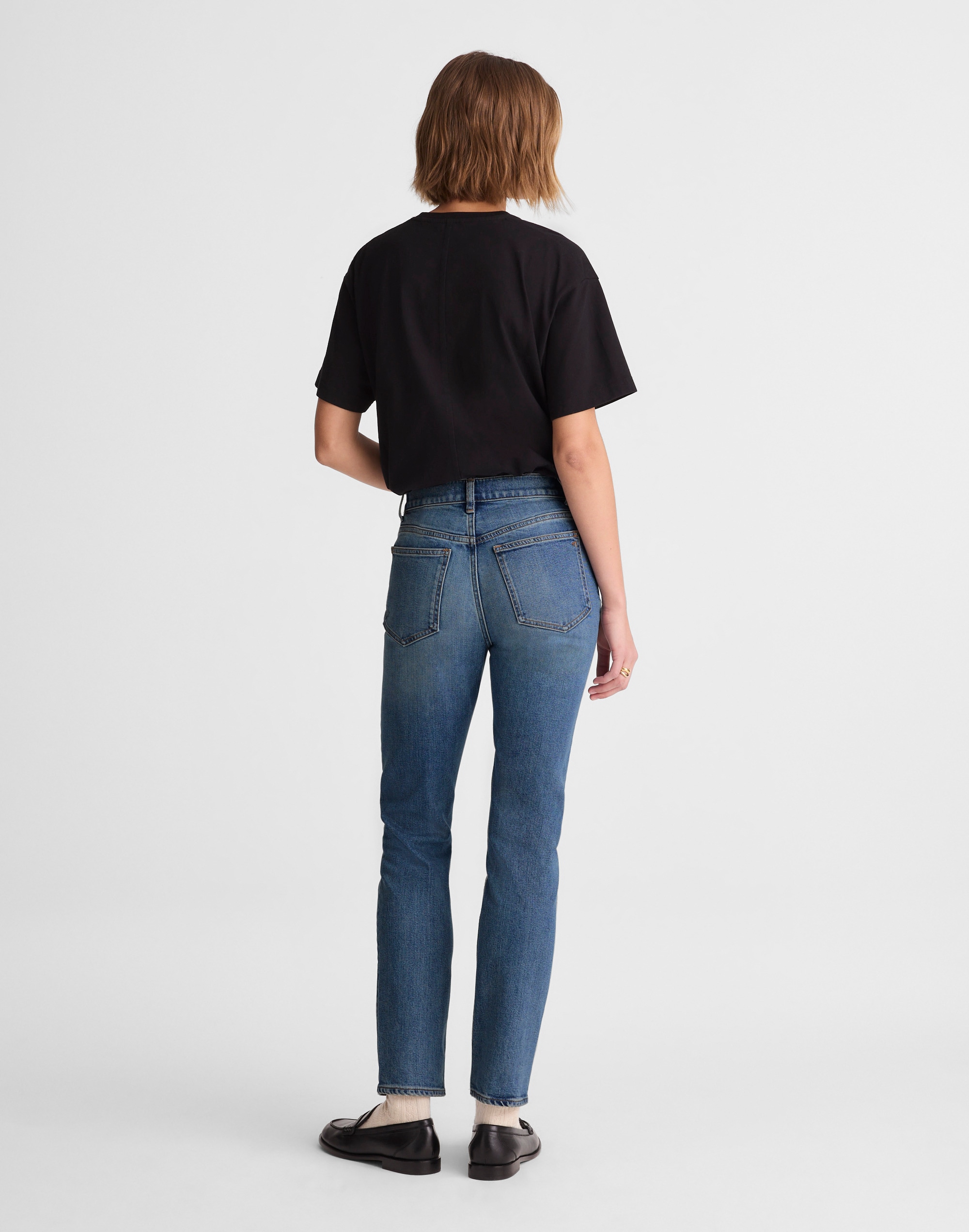 The Petite Jules Slim-Straight Jean