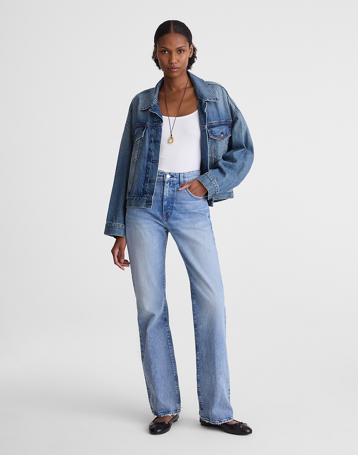 Relaxed Bootcut Jeans