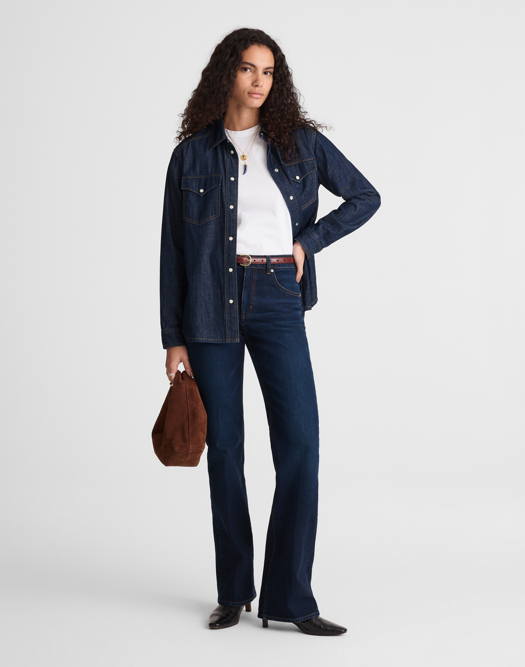 relaxed bootcut jeans