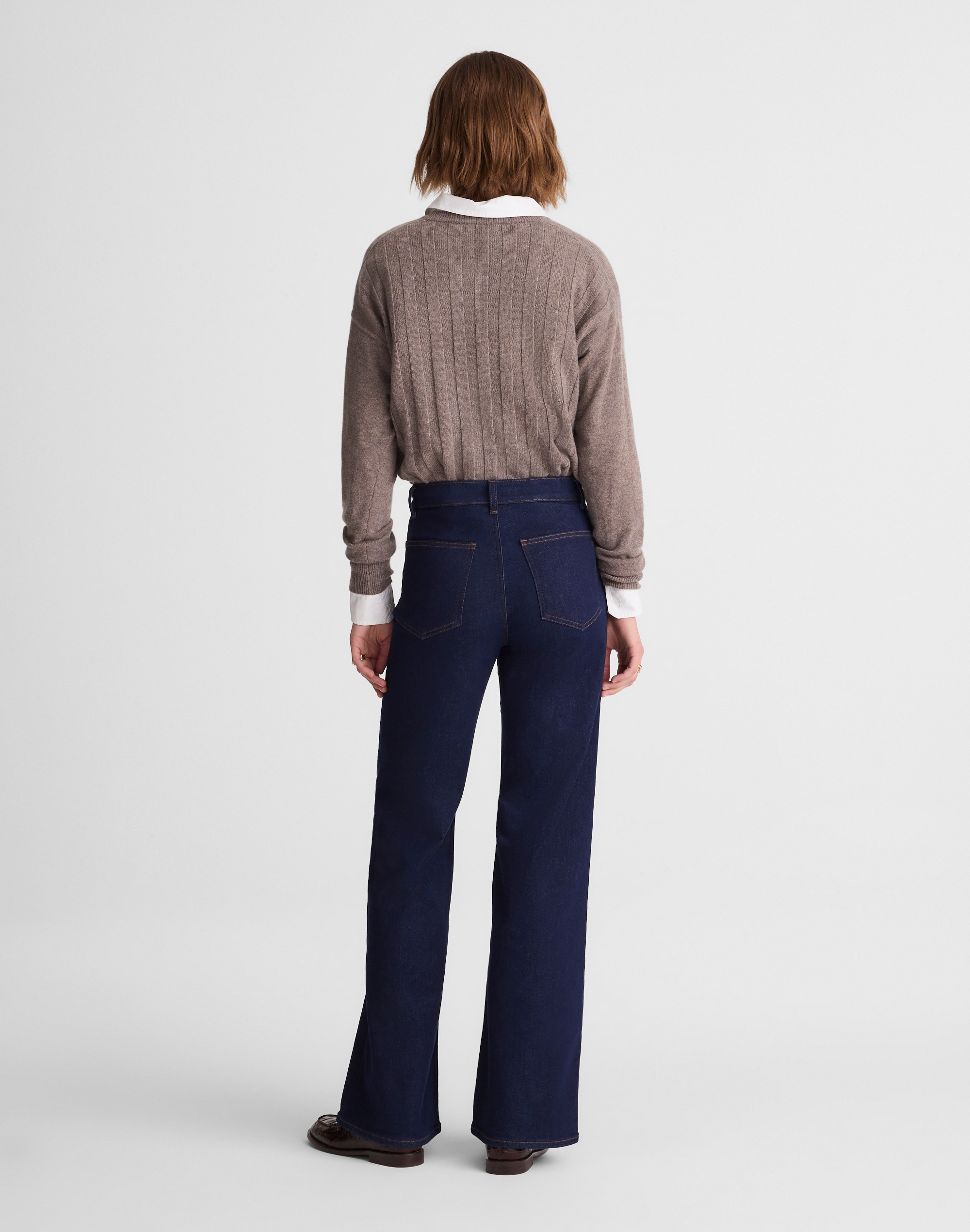 The Emmy Wide-Leg Jean Rinse Wash