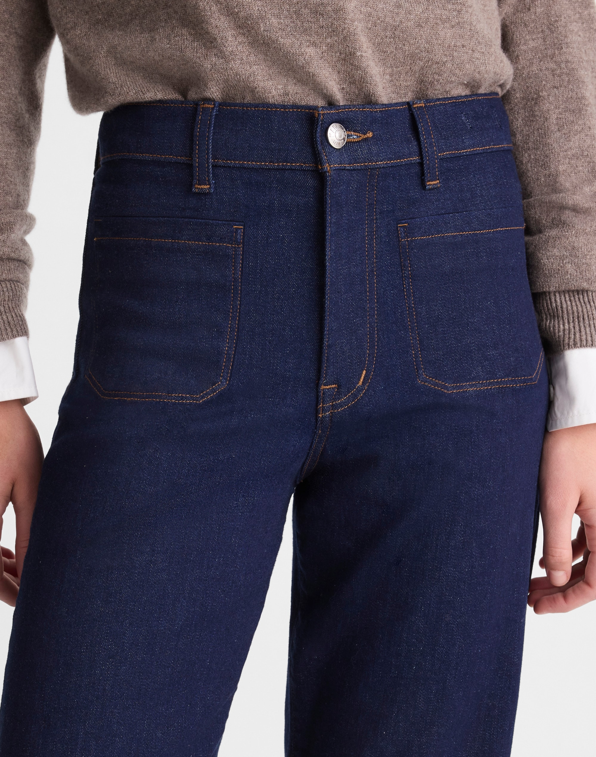 The Emmy Wide-Leg Jean Rinse Wash