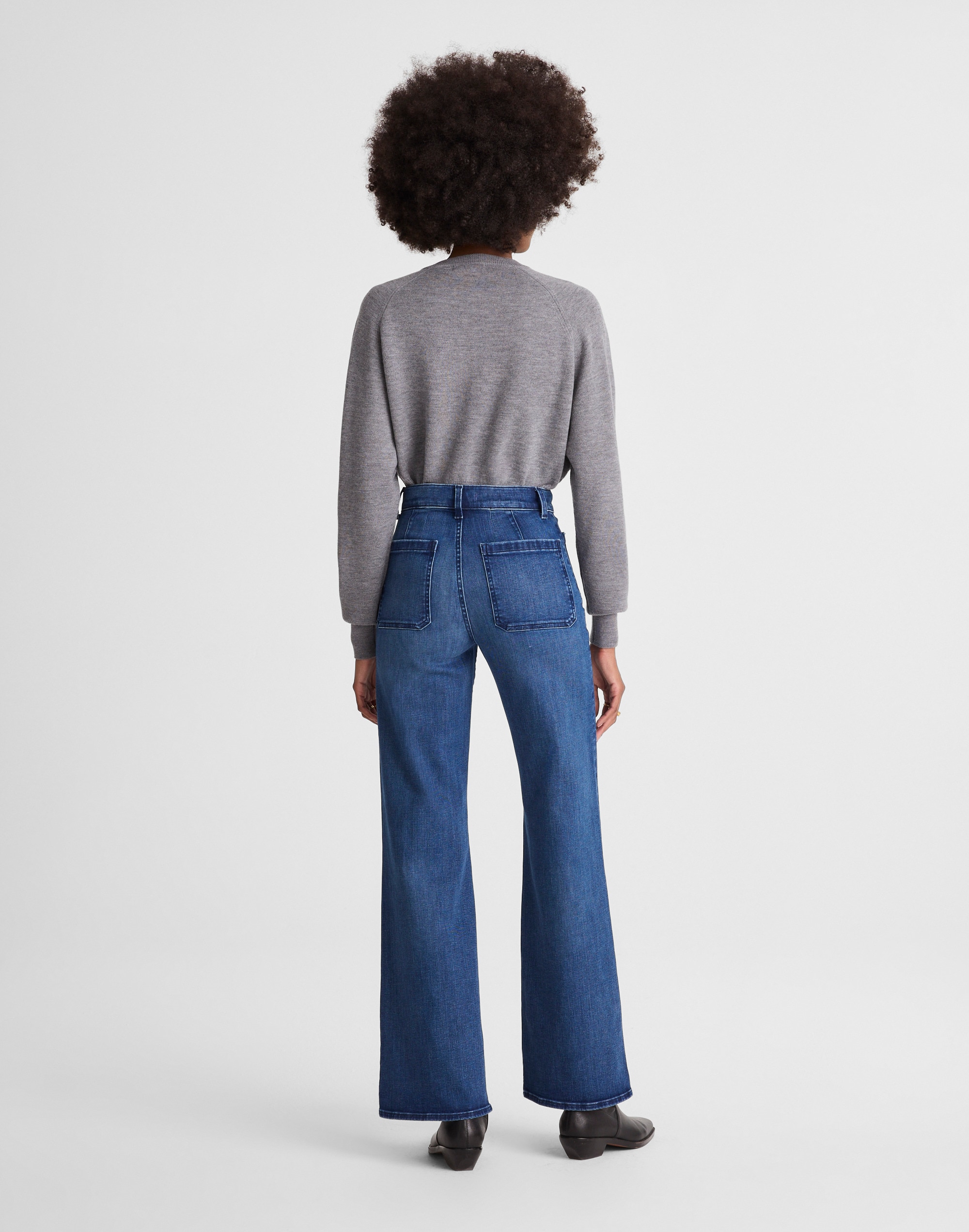 The Petite Emmy Wide-Leg Jean