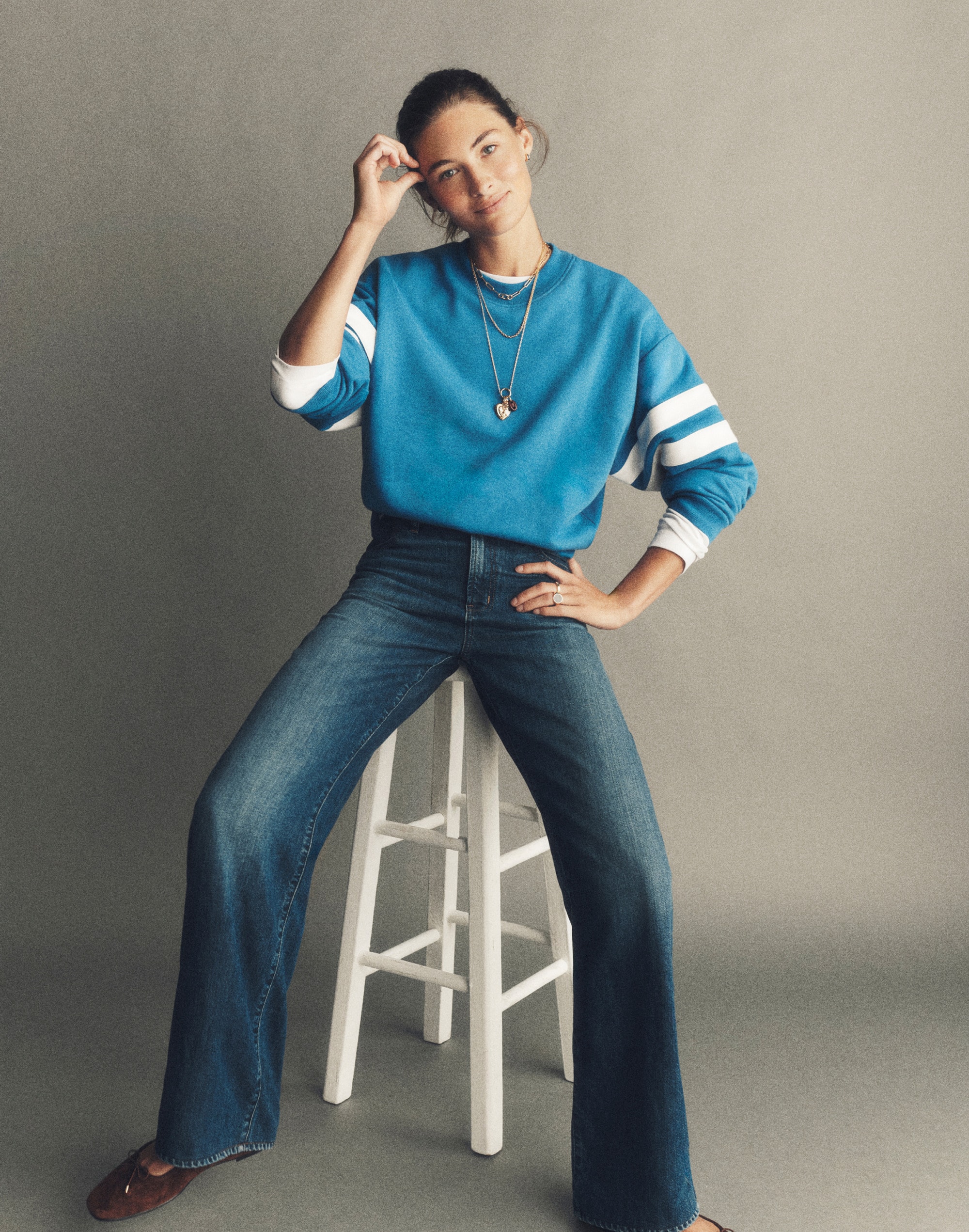 The Perfect Vintage Wide-Leg Jean in SoftDrape