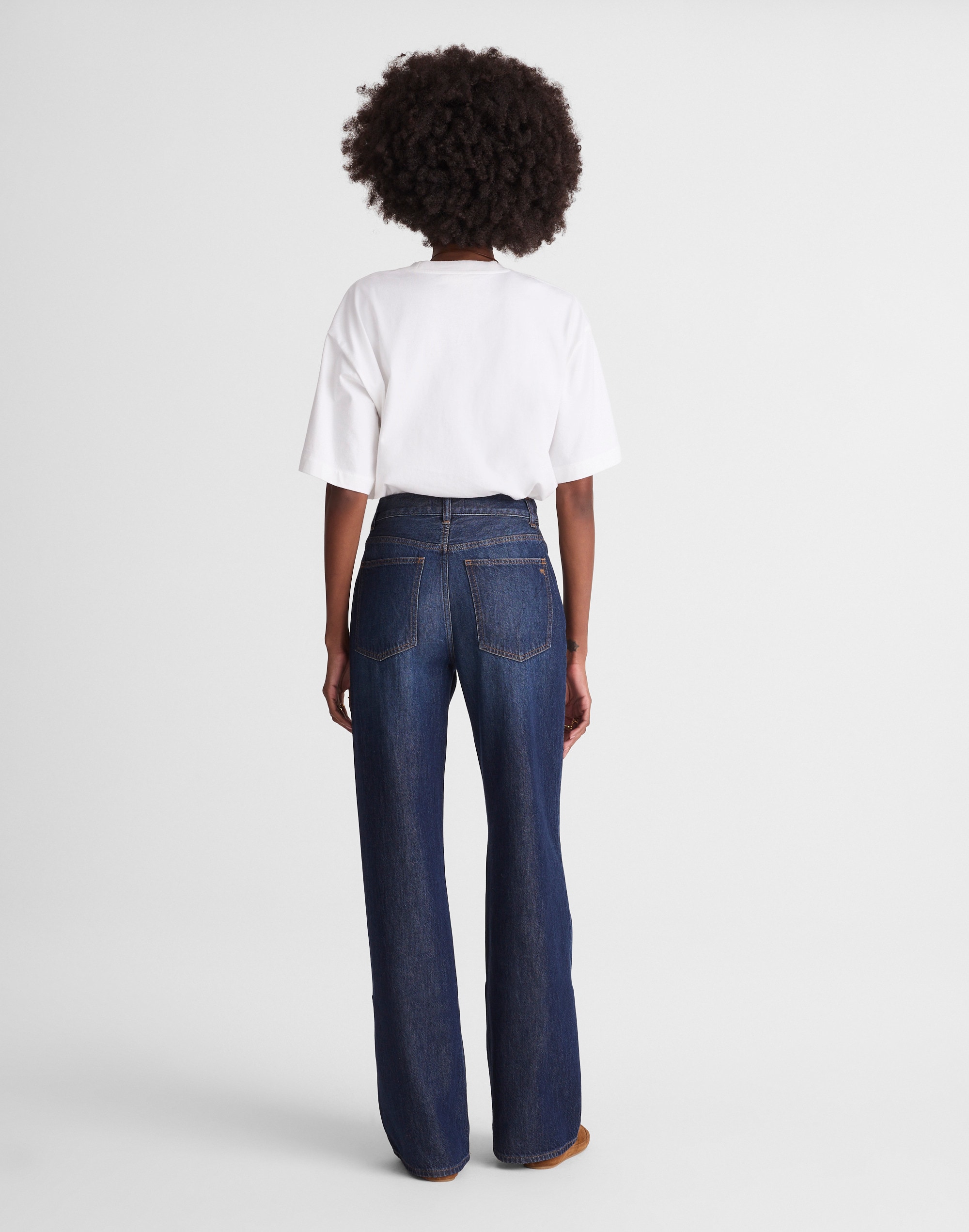 The Ultimate Wide-Leg Jean in Airy Denim