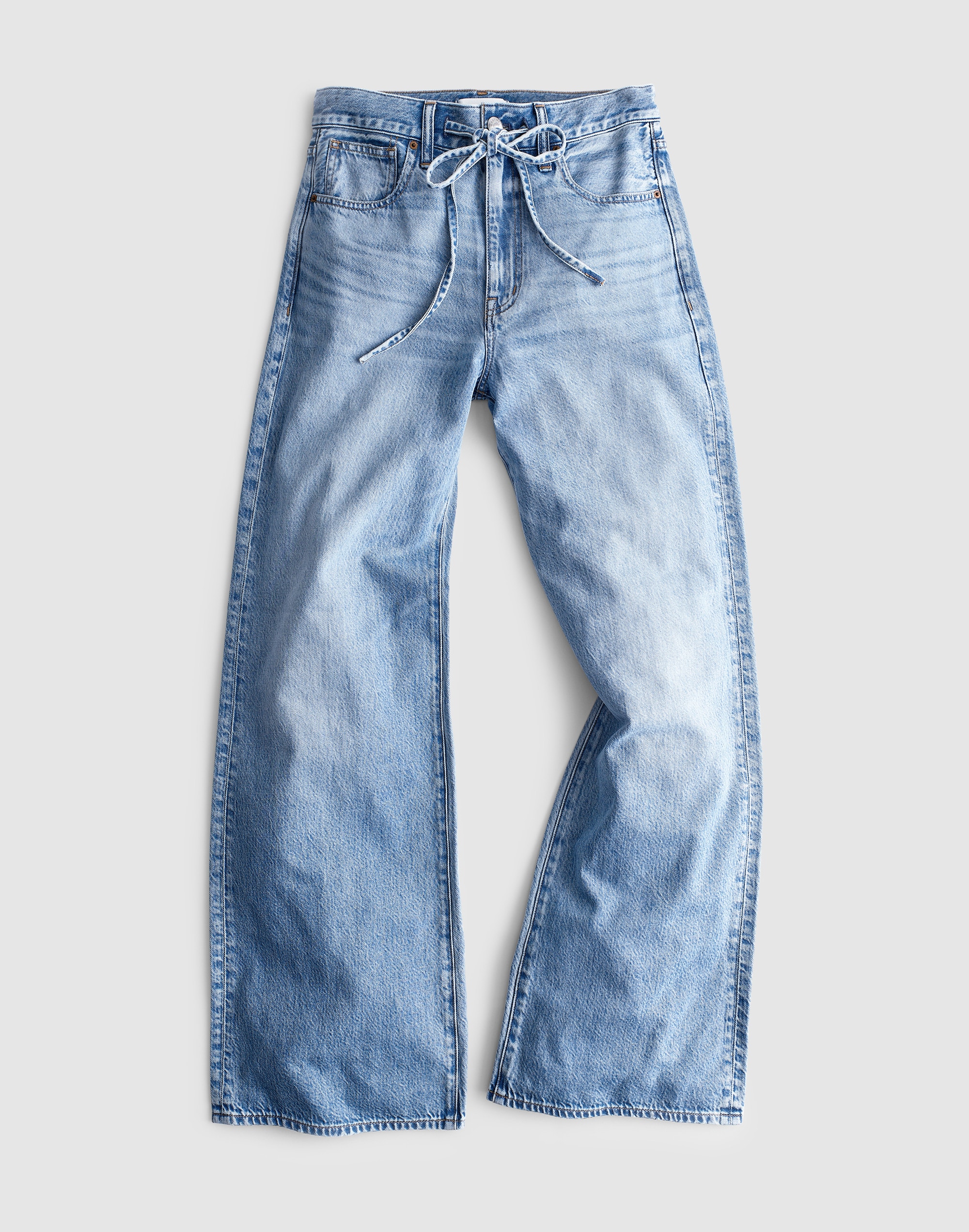 The Short Ultimate Wide-Leg Jean in Airy Denim from Madewell - $148