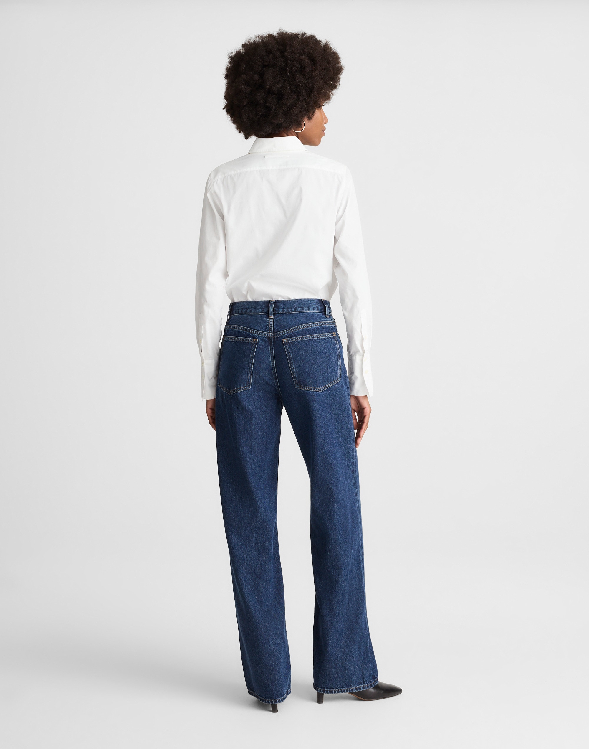 Petite Low-Slung Baggy Jeans