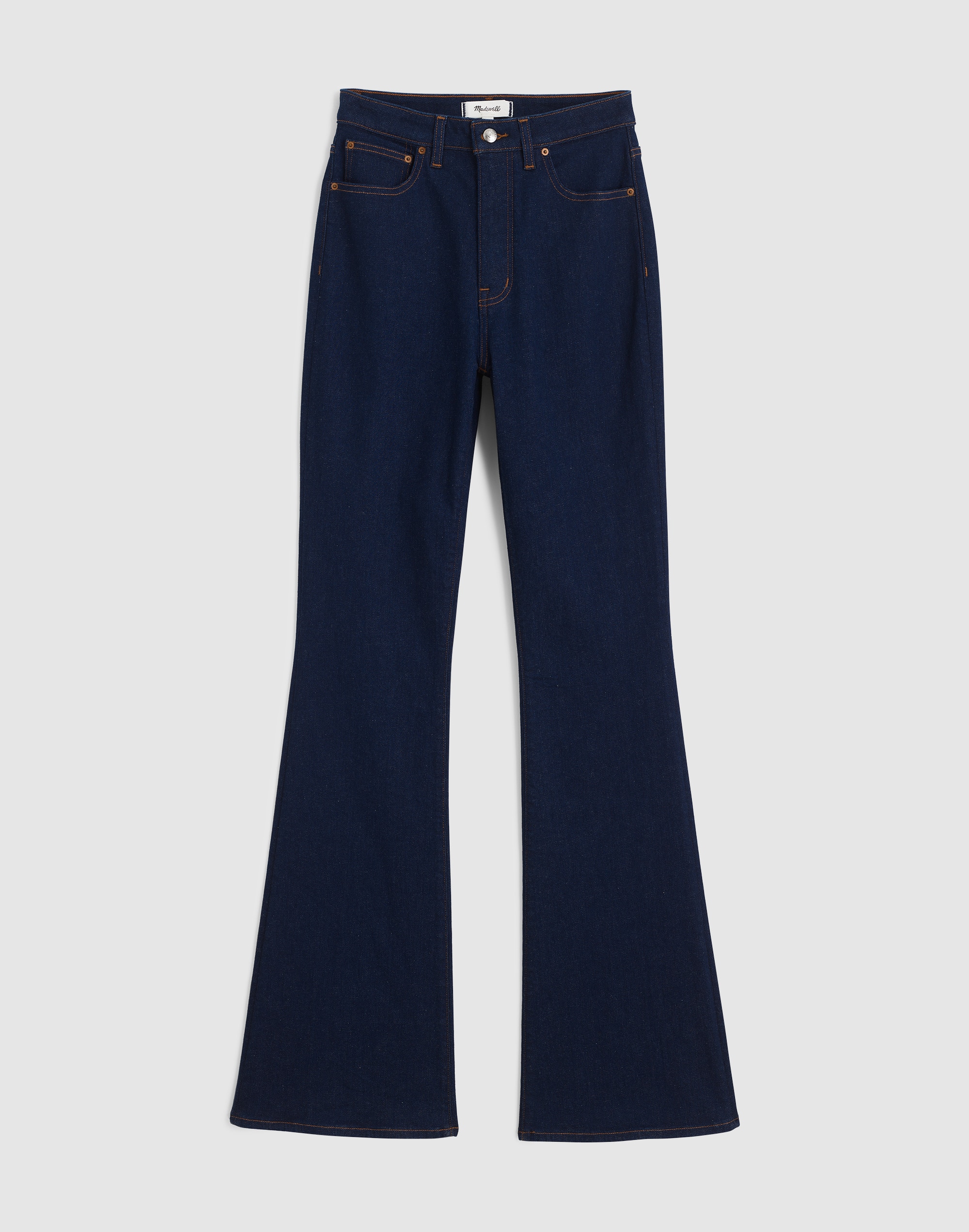 The Curvy Stretch Flare Jean in Rinse Wash Alternate Image 6
