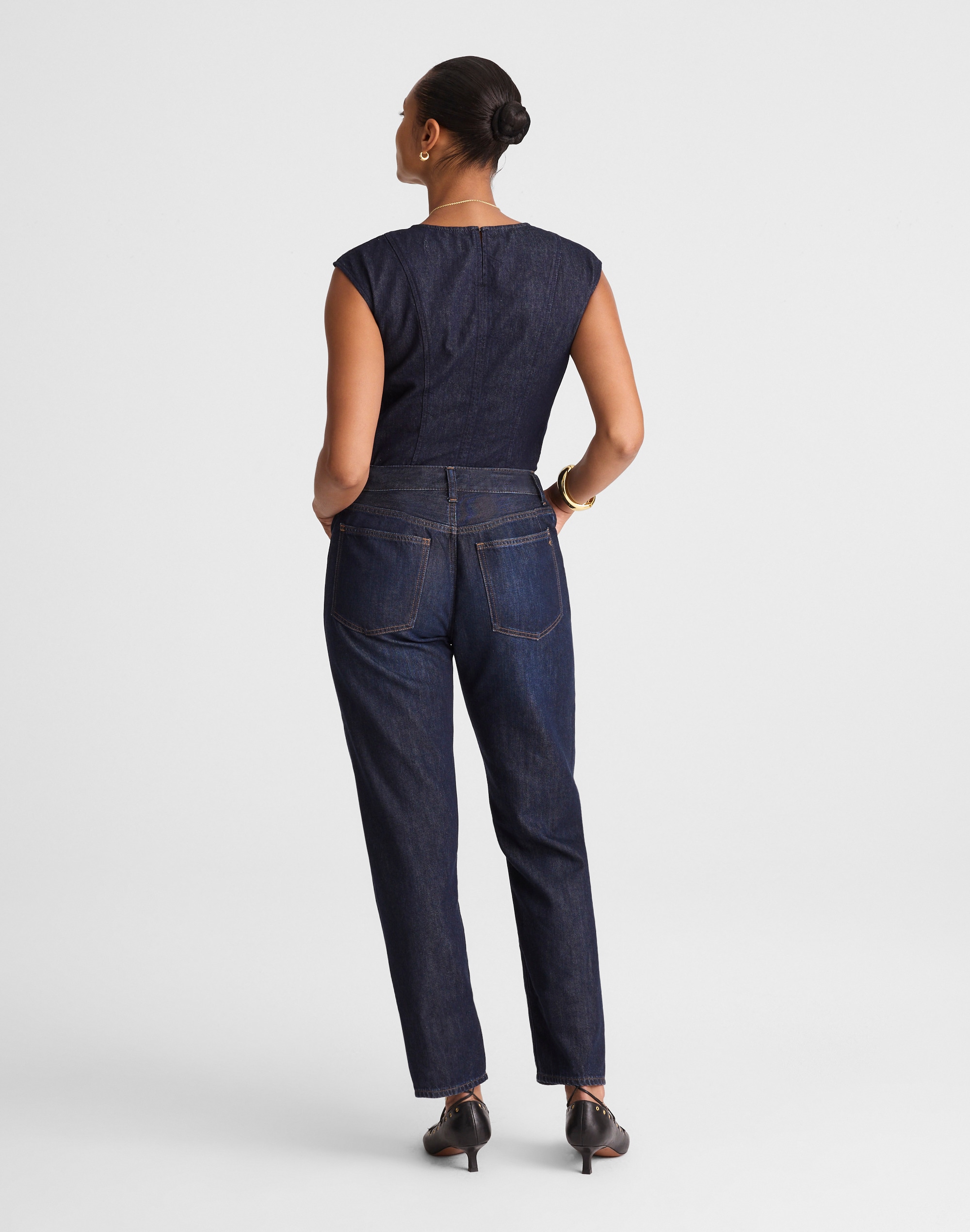 The Curvy Dean Easy Straight Jean SoftDrape